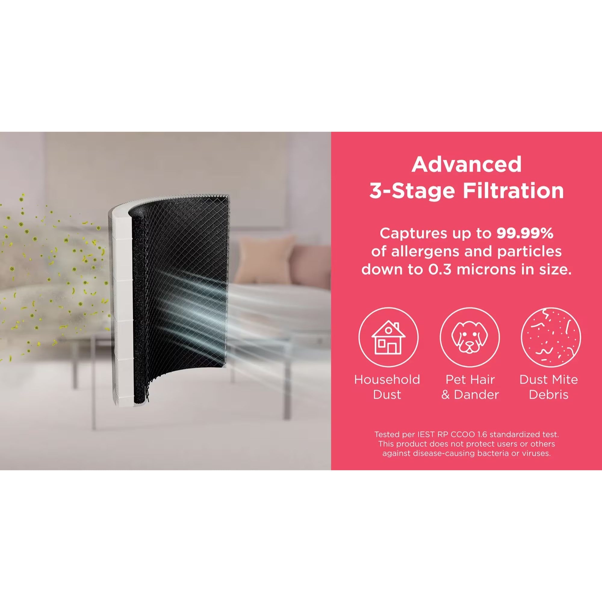 Frigidaire FHAP2040A1 PureA300™ HEPA Air Purifier XL with WiFi