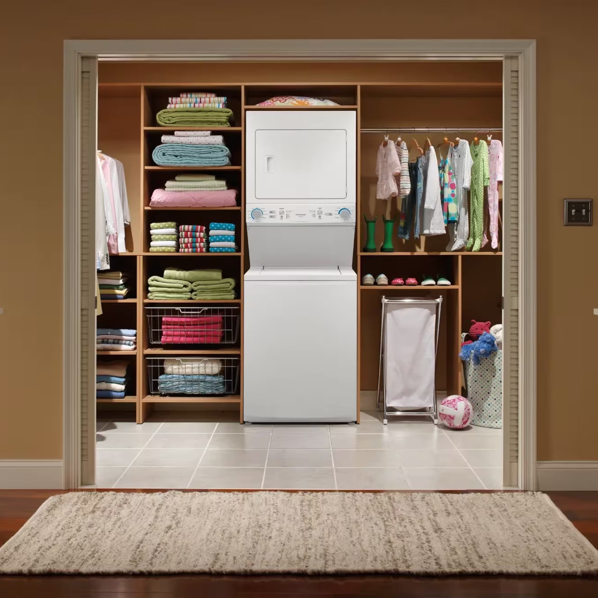 Frigidaire FLCE752CAW Electric Washer/Dryer Laundry Center