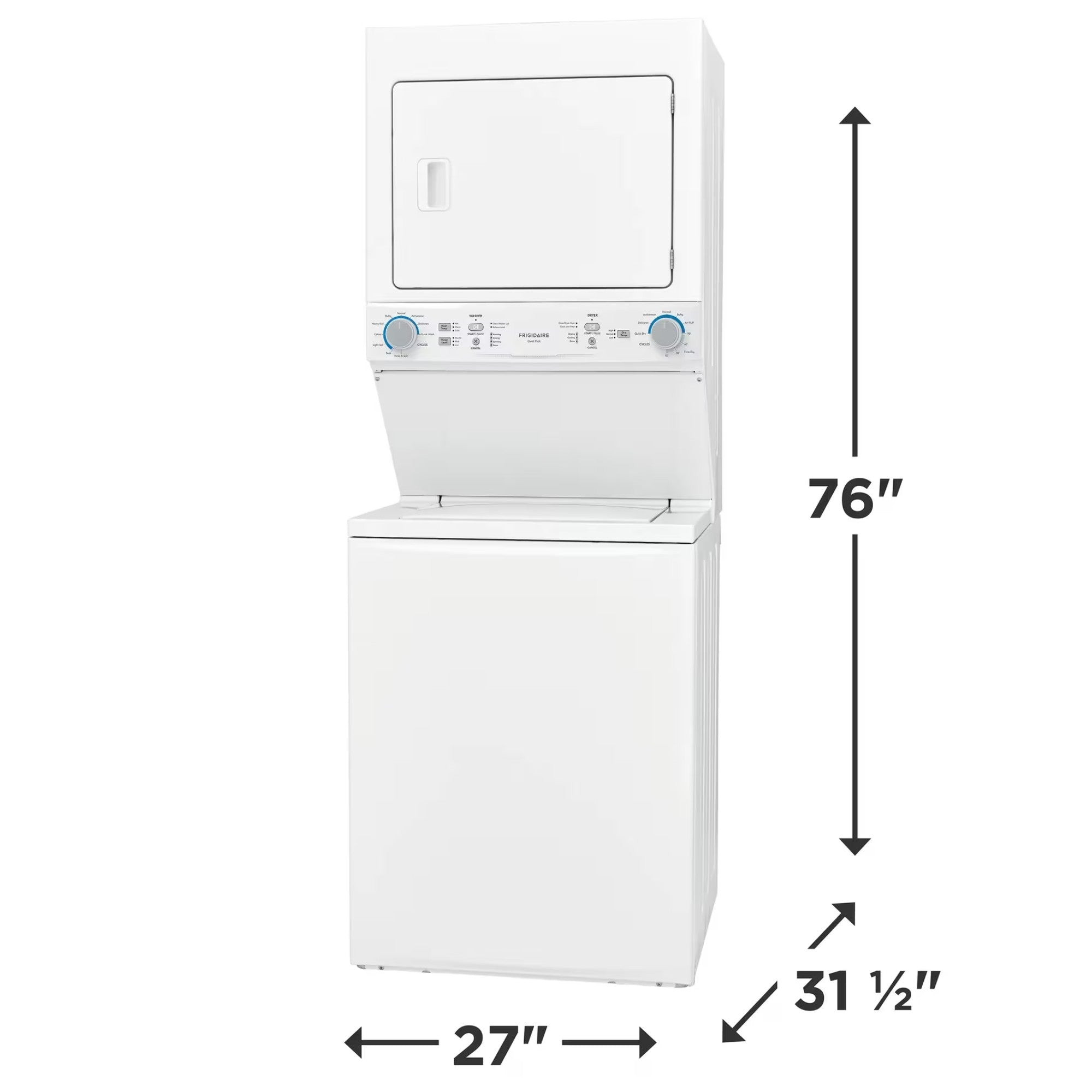 Frigidaire FLCE752CAW Electric Washer/Dryer Laundry Center
