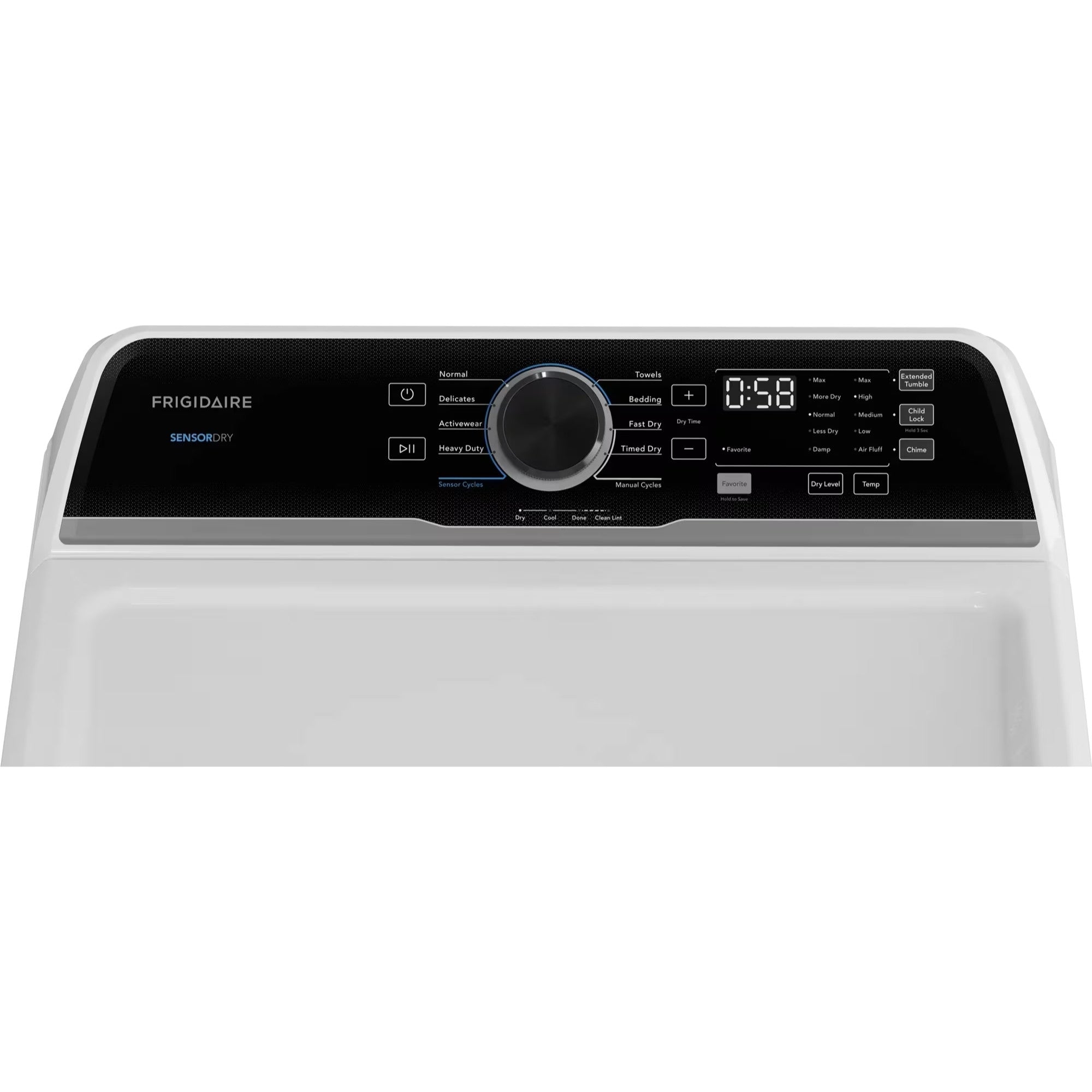 Frigidaire FLVE752CBW 7 Cu. Ft. Electric Dryer White