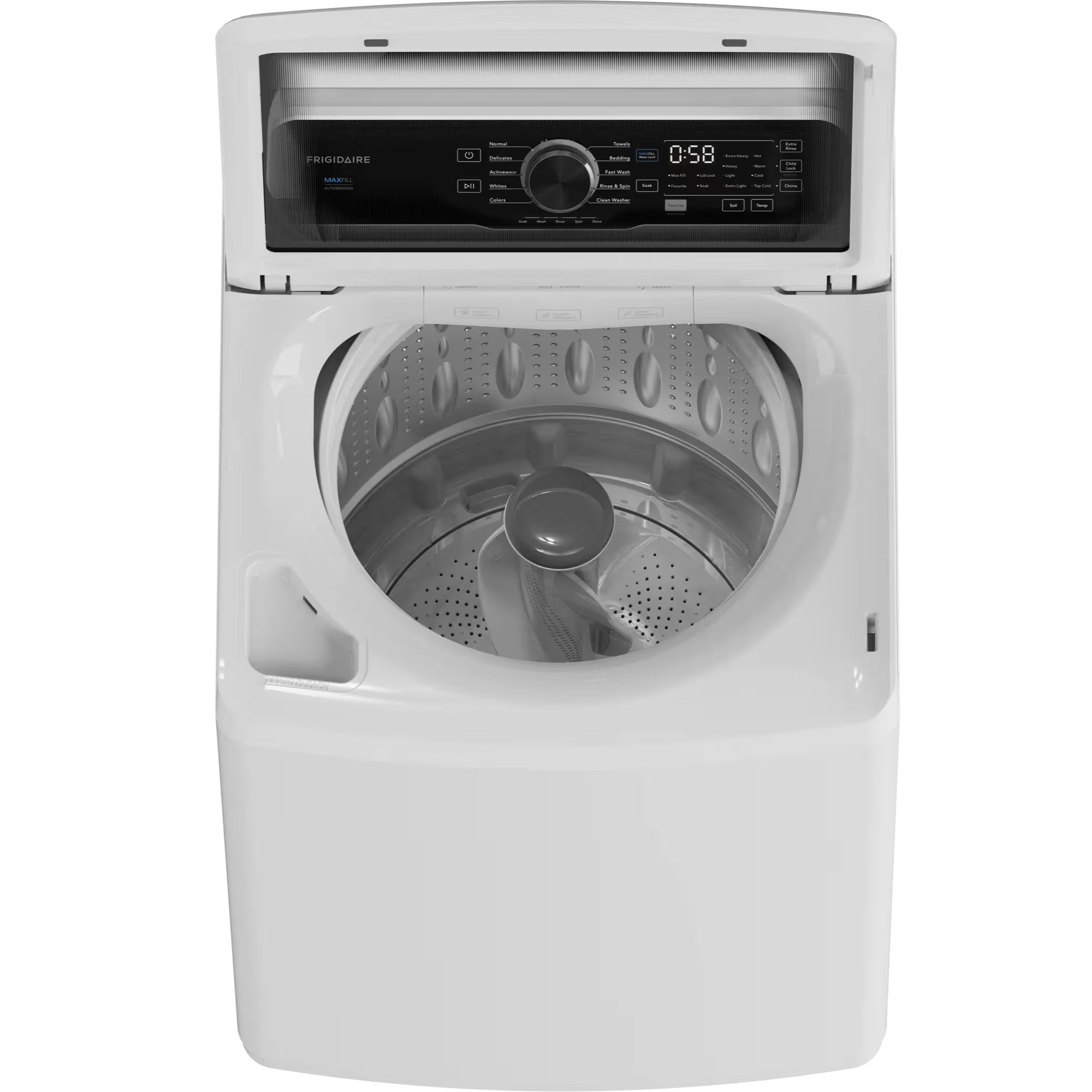 Frigidaire FLVW7523BW 5.1 Cu. Ft. I.E.C. Top Load Washer White