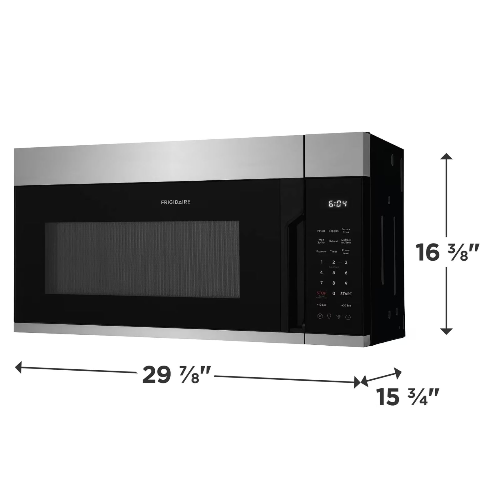 Frigidaire FMOW1852AS 1.8 Cu. Ft. Over-the-Range Microwave Stainless Steel