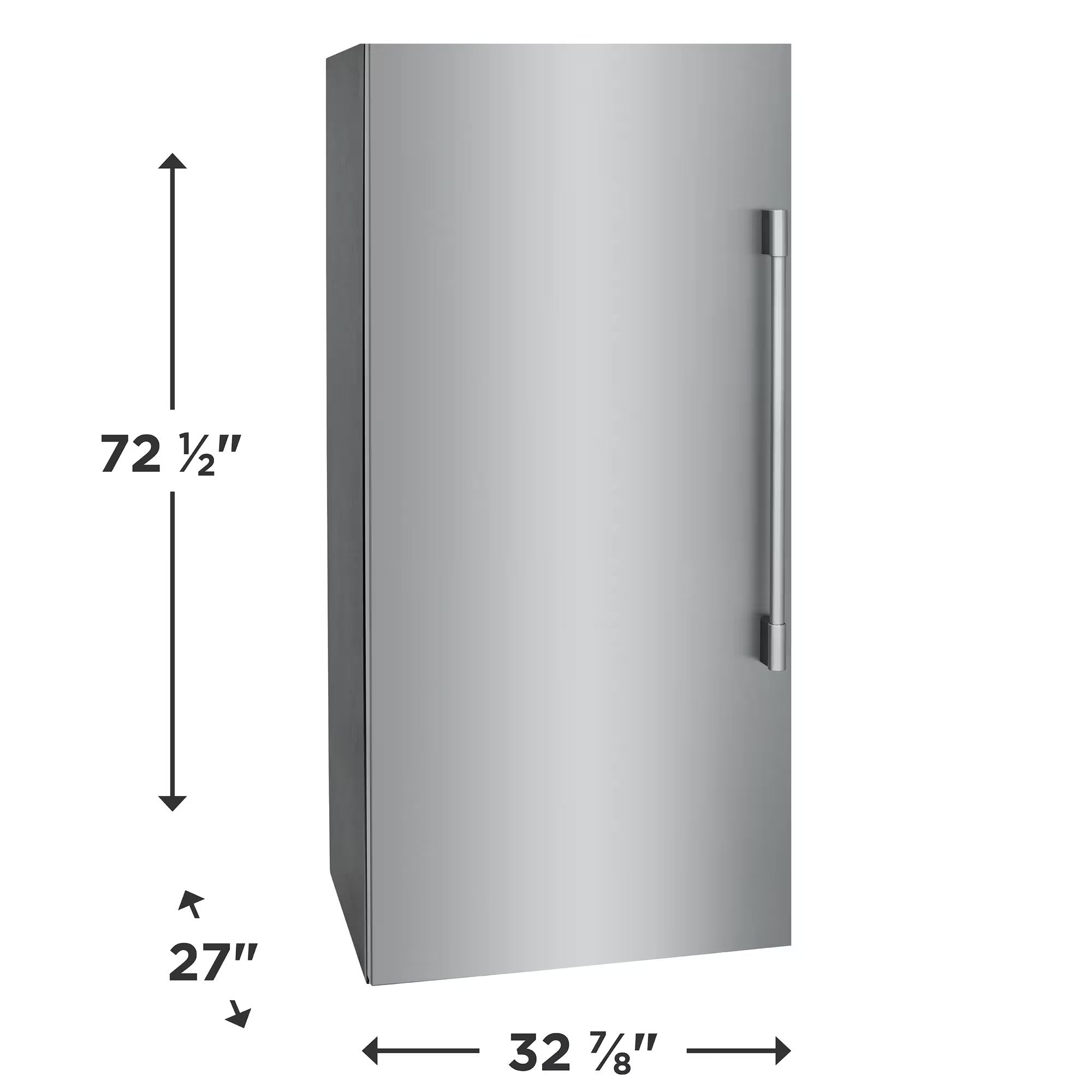 Frigidaire Professional FPFU19F8WF 19 Cu. Ft. Single-Door Freezer Stainless Steel