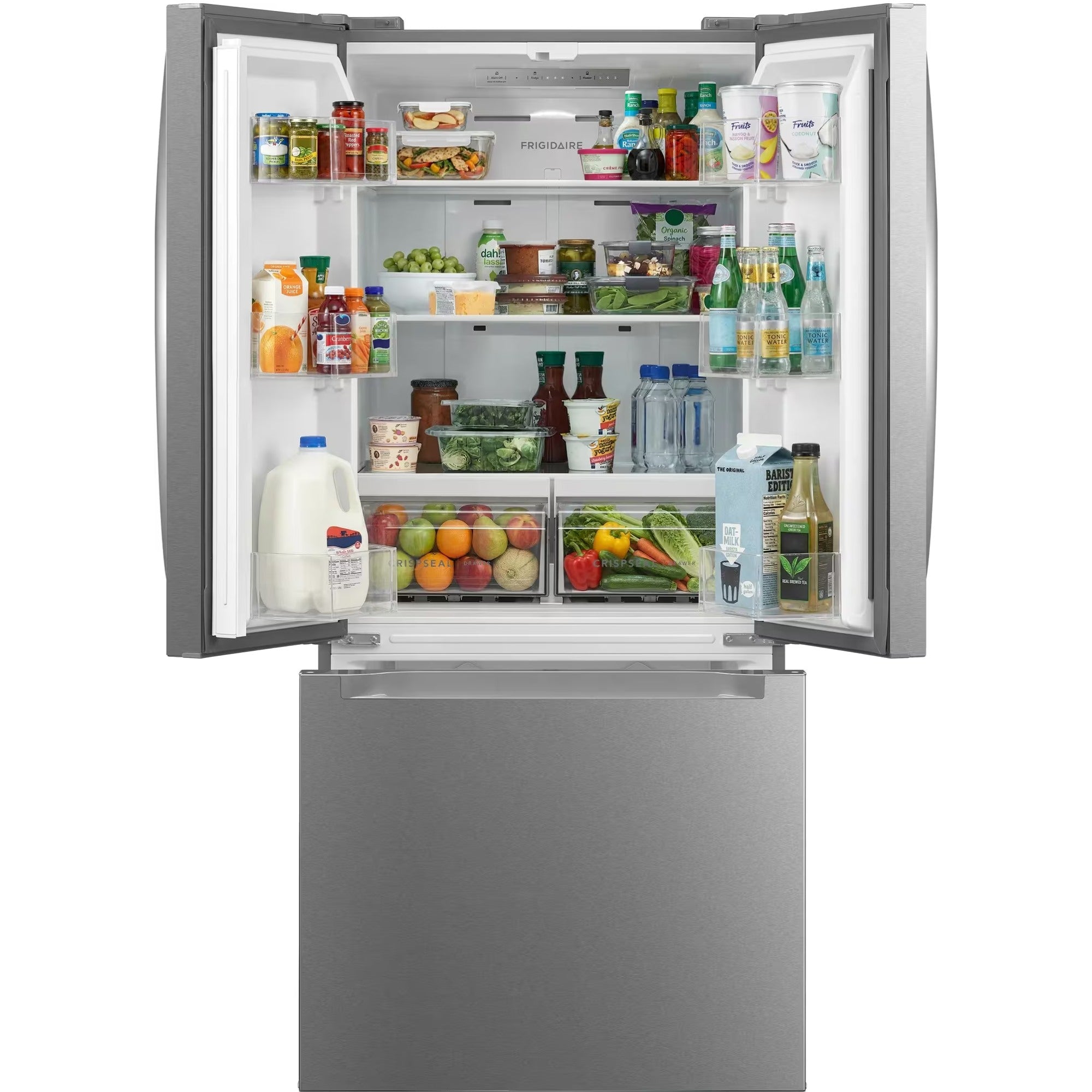 Frigidaire FRFN1801AF 30" 19 Cu. Ft. Standard-Depth French Door Refrigerator Smudge-Proof® Stainless Steel