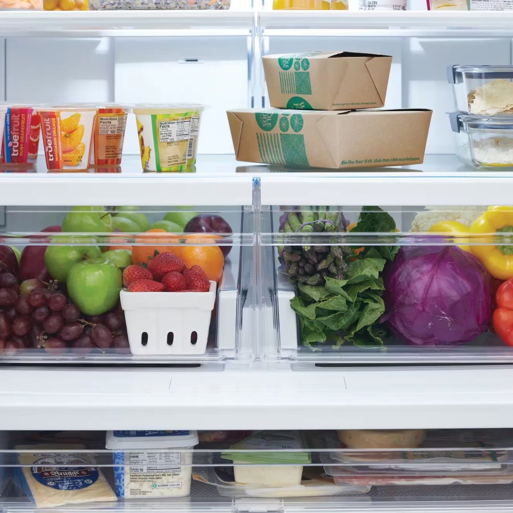 Frigidaire FRFN2813AF 36" 29 Cu. Ft. Standard-Depth French Door Refrigerator Smudge-Proof® Stainless Steel