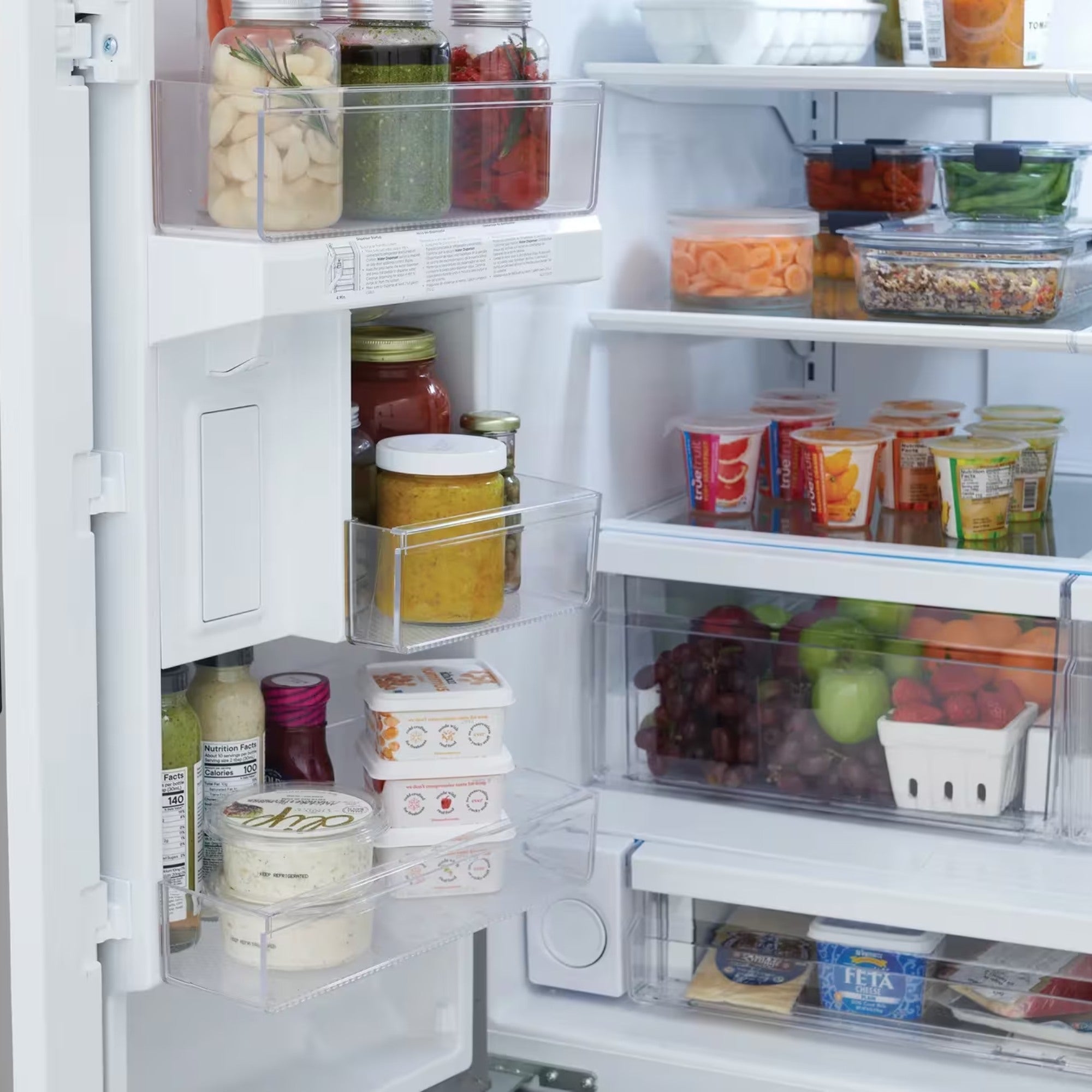 Frigidaire FRFN2813AF 36" 29 Cu. Ft. Standard-Depth French Door Refrigerator Smudge-Proof® Stainless Steel
