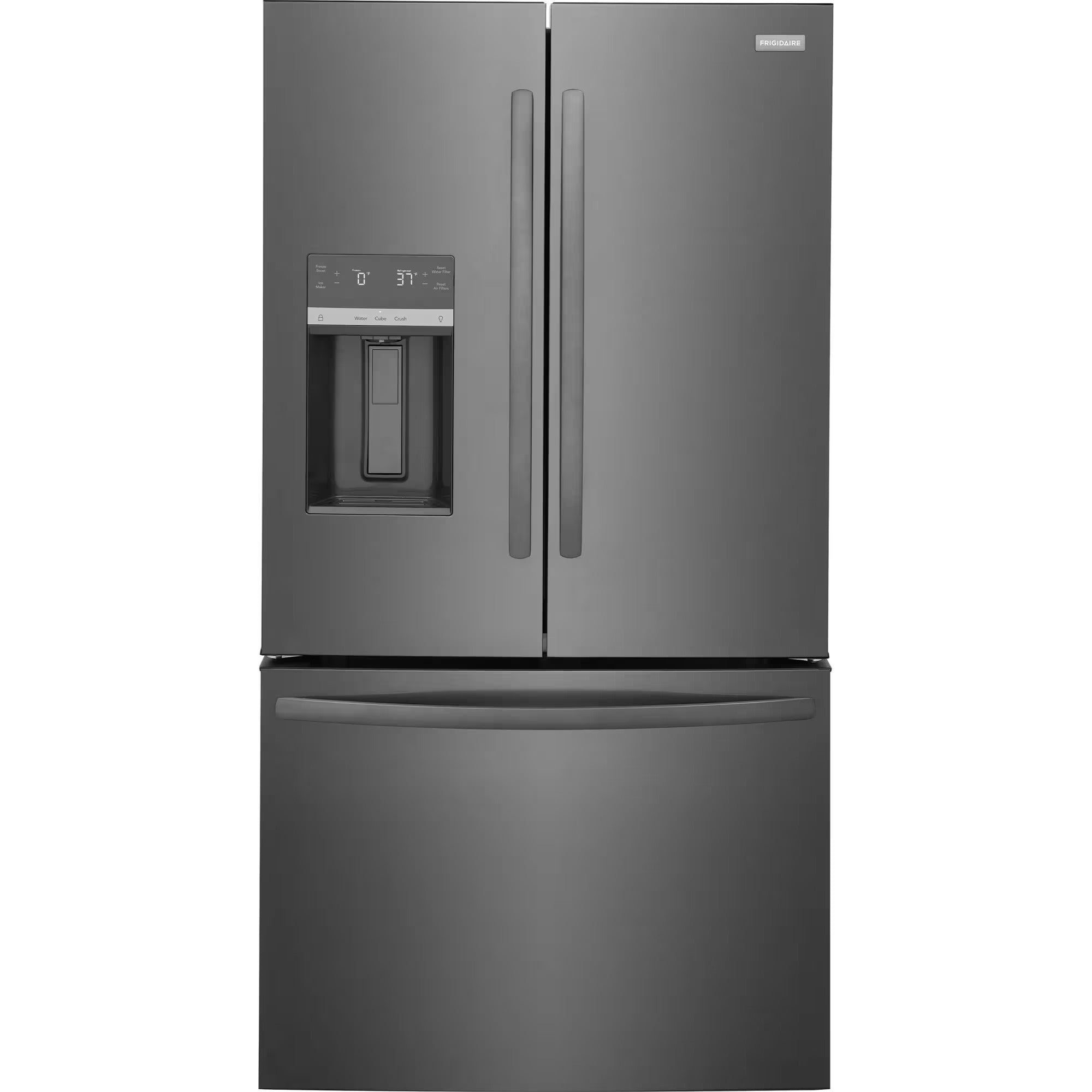 Frigidaire FRFS2823AD 36" 28 Cu. Ft. Standard-Depth French Door Refrigerator Black Stainless Steel