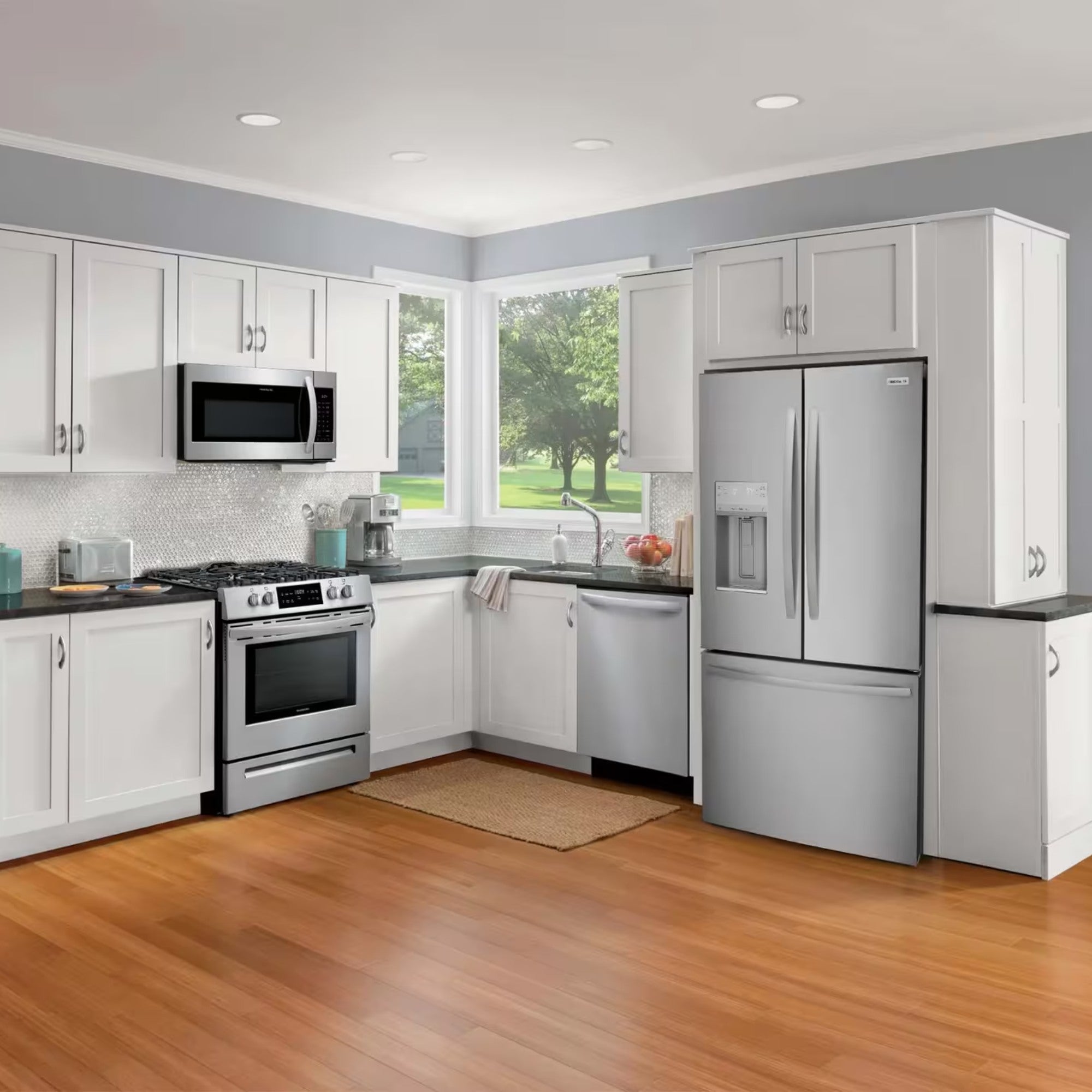 Frigidaire FRFS2823AS 36" 28 Cu. Ft. Standard-Depth French Door Refrigerator Stainless Steel