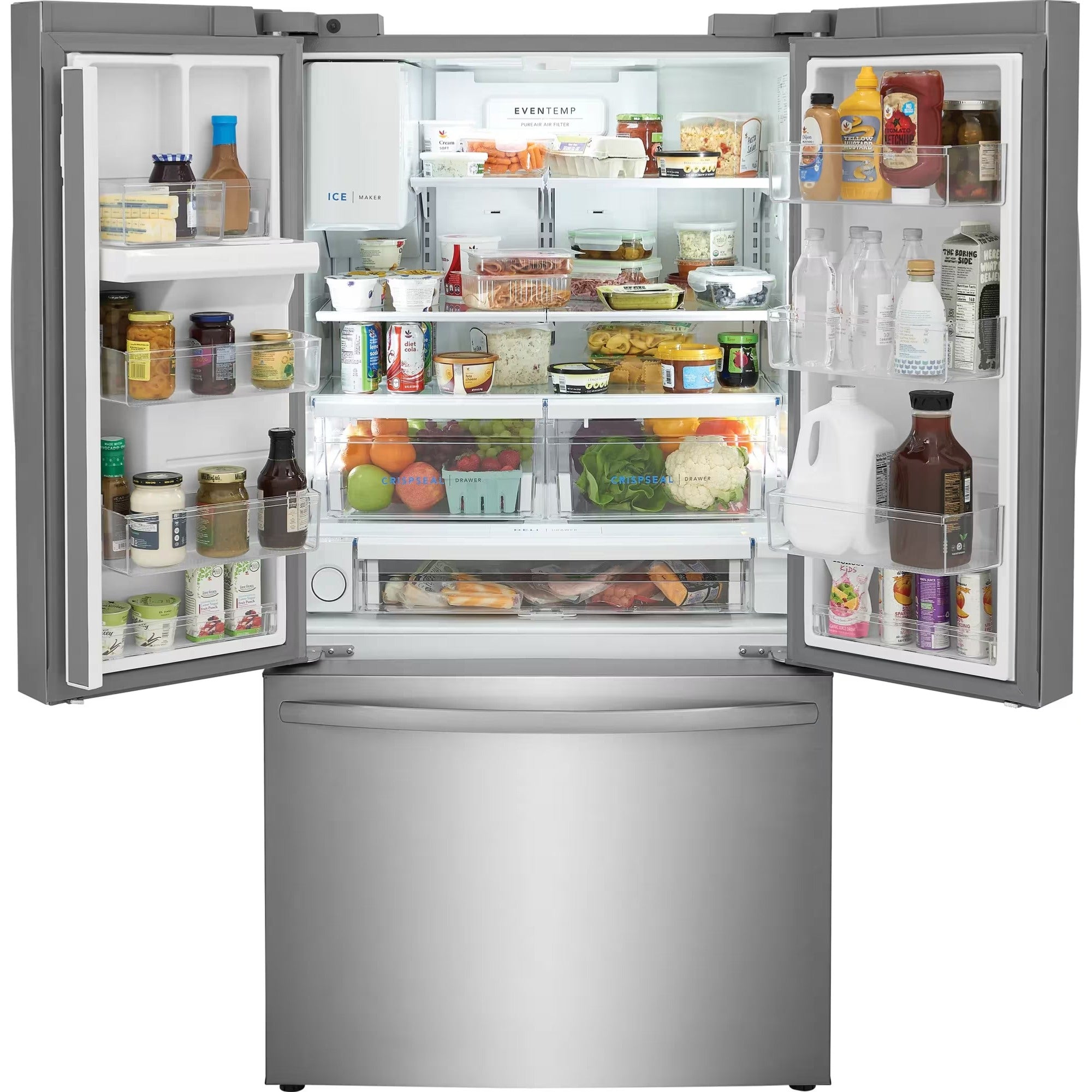 Frigidaire FRFS2823AS 36" 28 Cu. Ft. Standard-Depth French Door Refrigerator Stainless Steel
