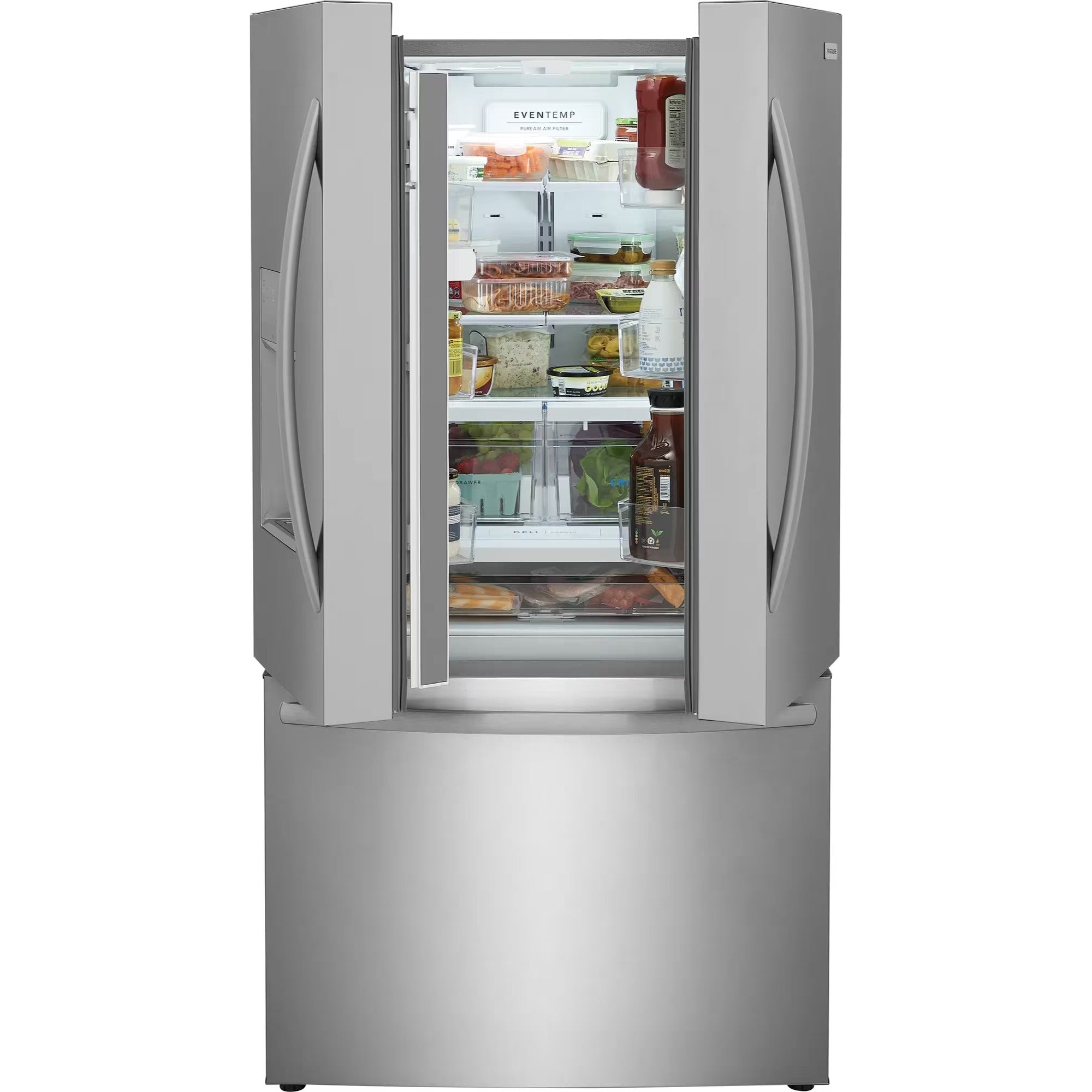 Frigidaire FRFS2823AS 36" 28 Cu. Ft. Standard-Depth French Door Refrigerator Stainless Steel