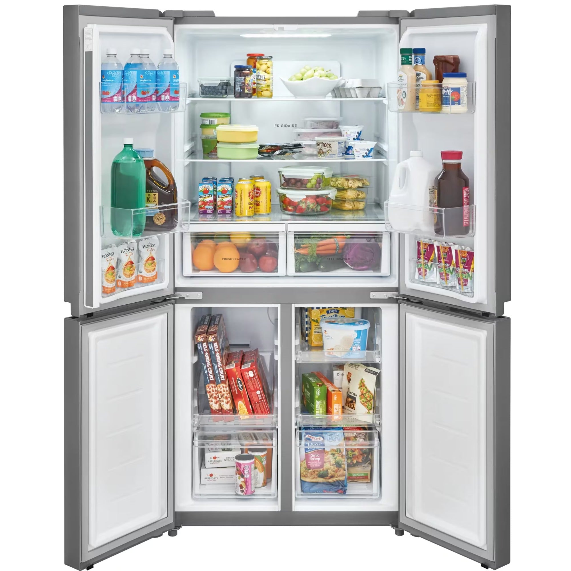 Frigidaire FRQG1721AV 17 Cu. Ft. Counter-Depth 4-Door Refrigerator