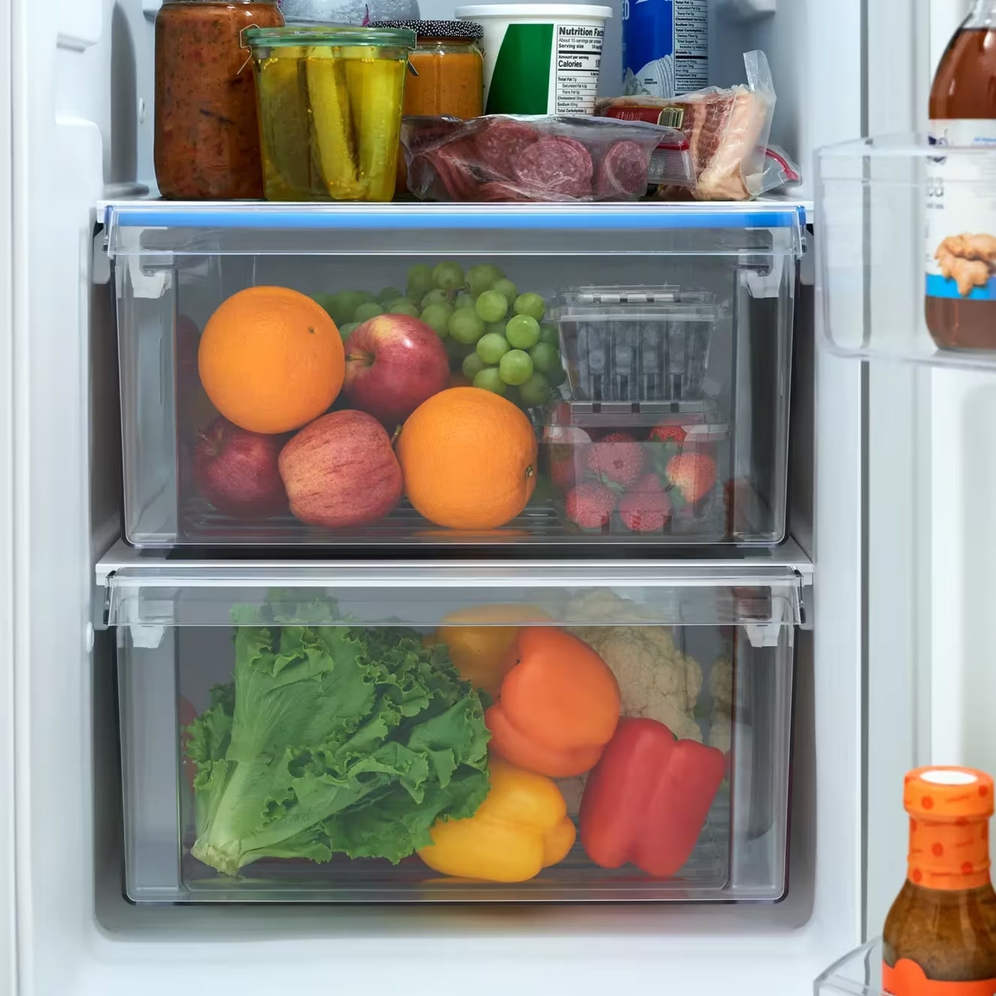 Frigidaire FRSN2610AF 36" 26 Cu. Ft. Standard-Depth Side-by-Side Refrigerator Stainless Steel