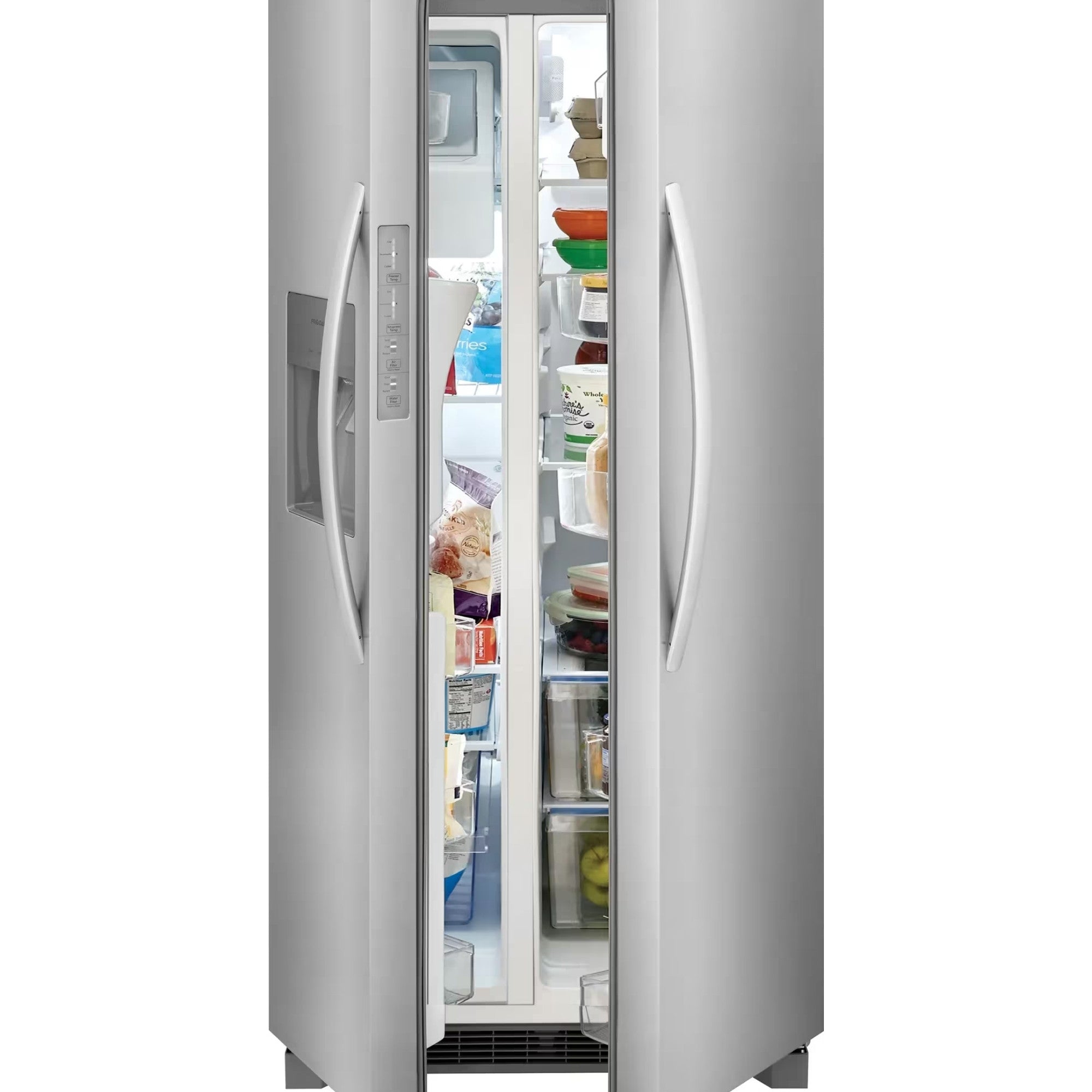 Frigidaire FRSS2323AS 33" 22 Cu. Ft. Standard Depth Side-by-Side Refrigerator Stainless Steel