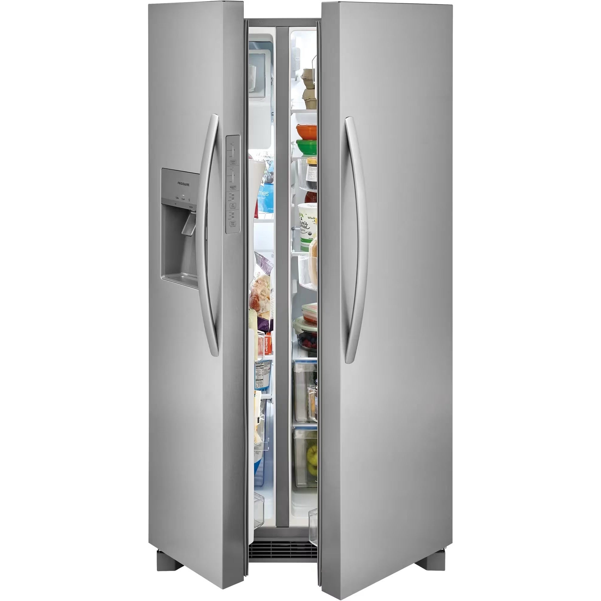 Frigidaire FRSS2623AS 36" 26 Cu. Ft.  Standard Depth Side-by-Side Refrigerator Stainless Steel