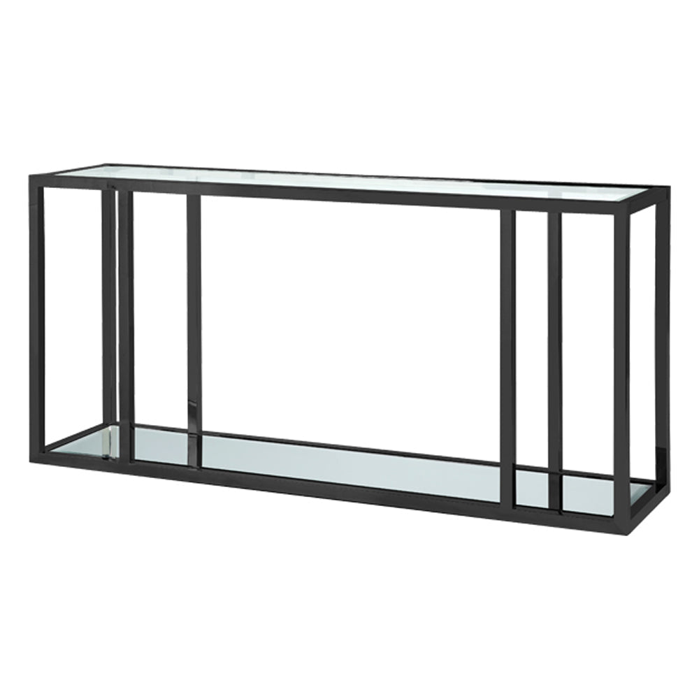 Fabian Black Console Table.