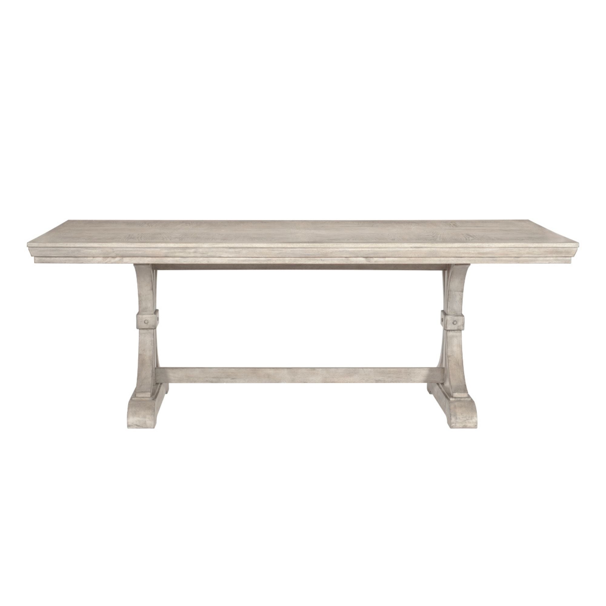 MAZ Fallon Collection dining table with sleek wooden surface and modern design, perfect for contemporary dining rooms.