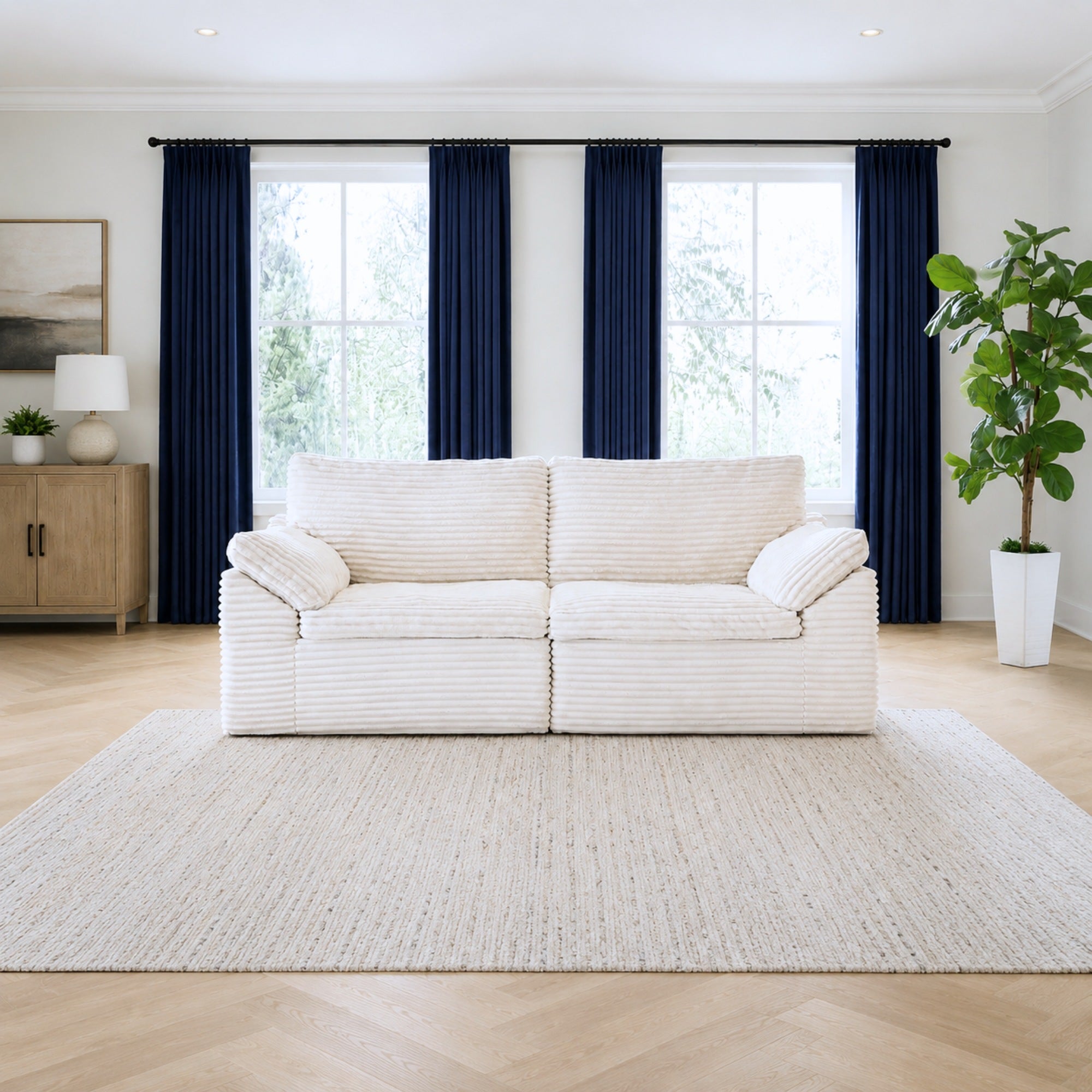 Fannin LAF/RAF Boneless Corner Chair Set