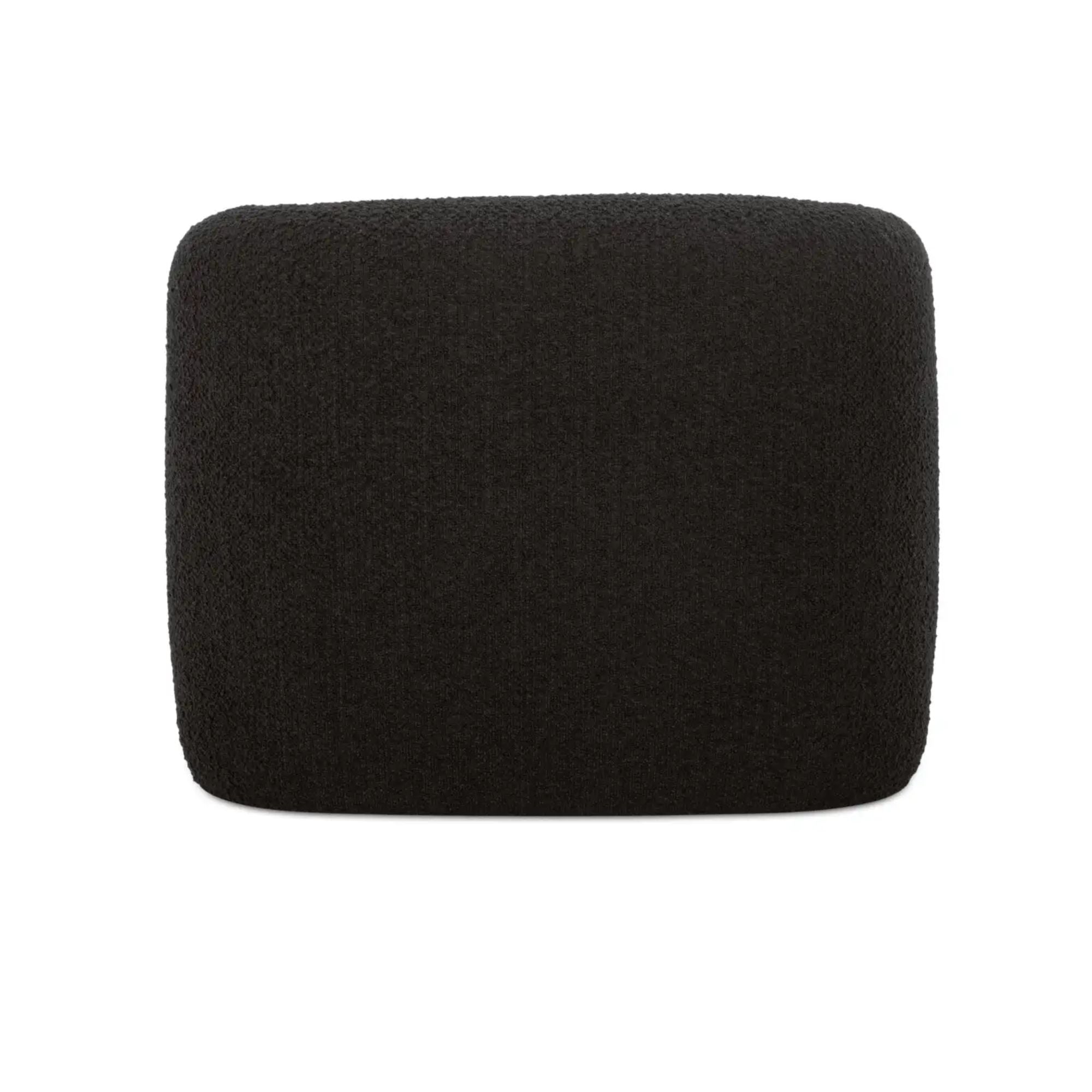 Moe's Home Faye Collection Accent Chair Black Boucle | CastleUp Experience Centre Online Furniture