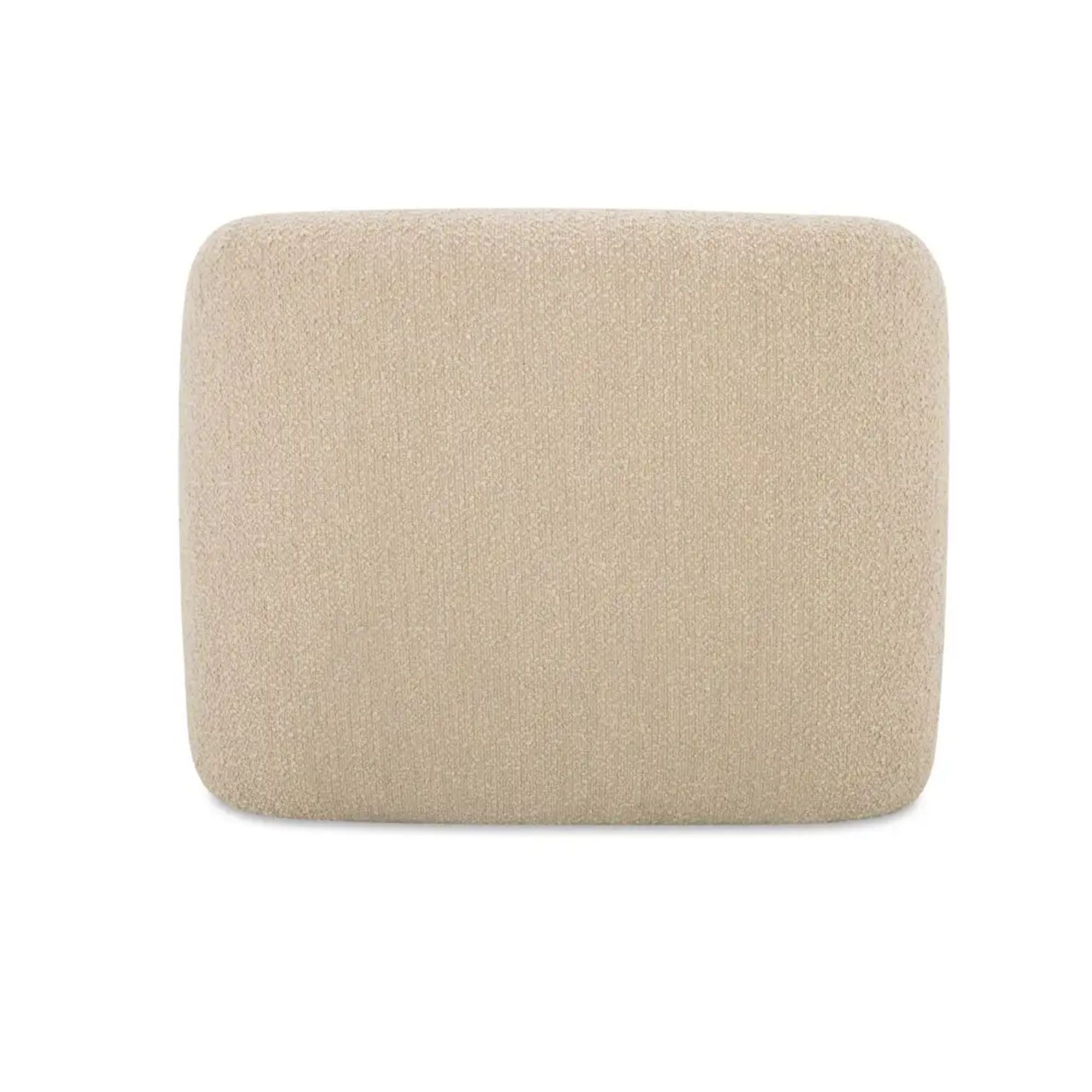 Moe's Home Faye Collection Accent Chair Beige Boucle | CastleUp Experience Centre Online Furniture