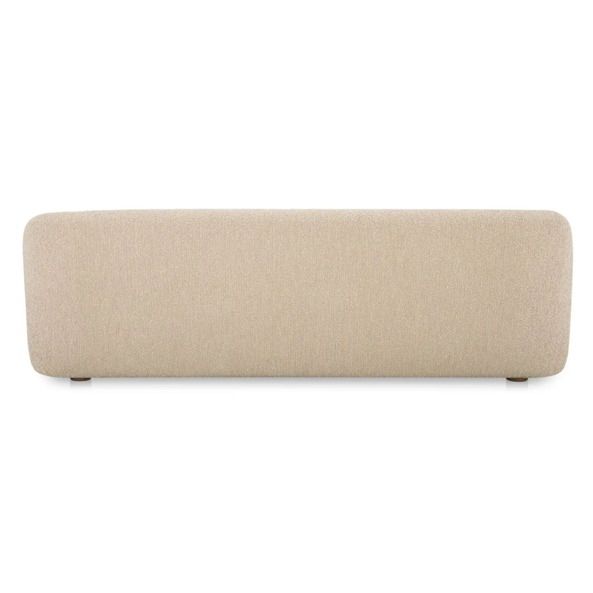Moe's Home Faye Collection Sofa Beige Boucle | CastleUp Experience Centre Online Furniture