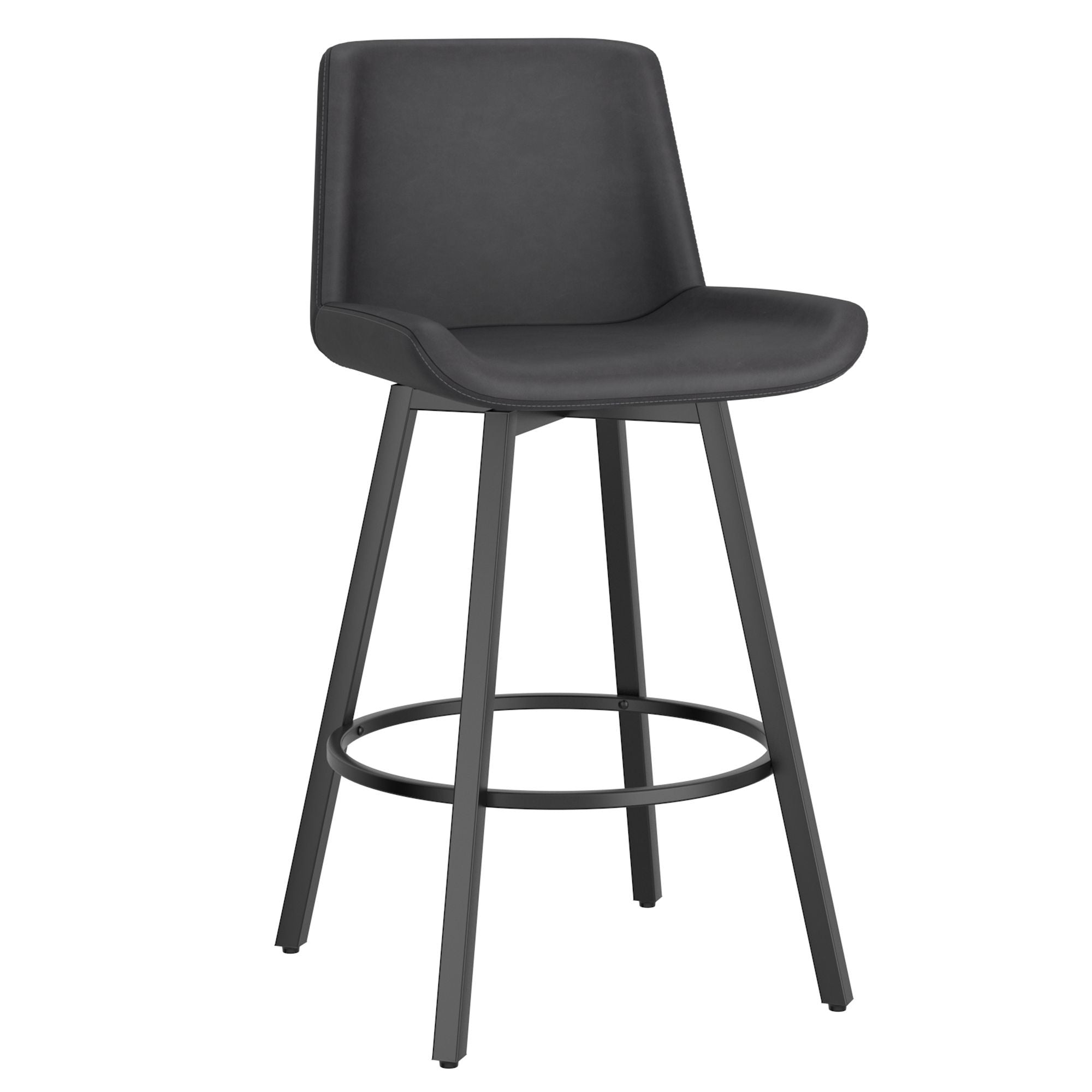 Tabouret de bar réglable Mabel – Vert (Lot de 2)