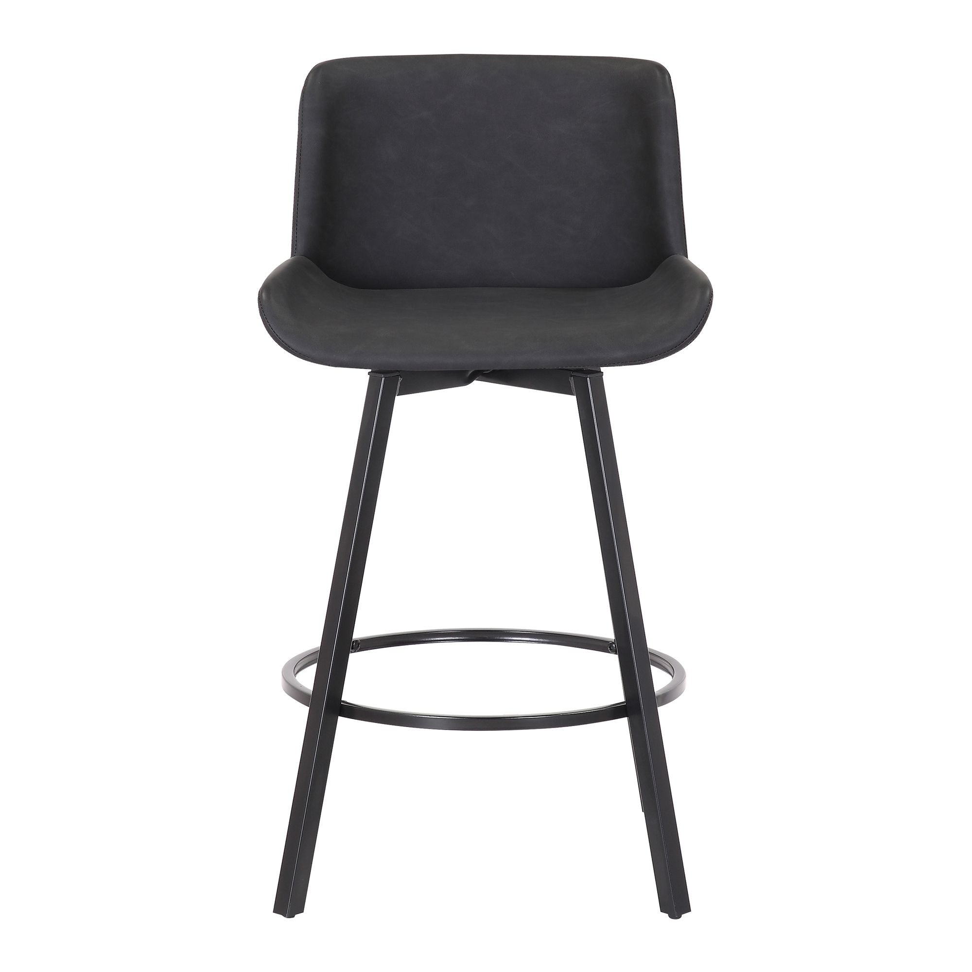 Tabouret de bar réglable Mabel – Vert (Lot de 2)