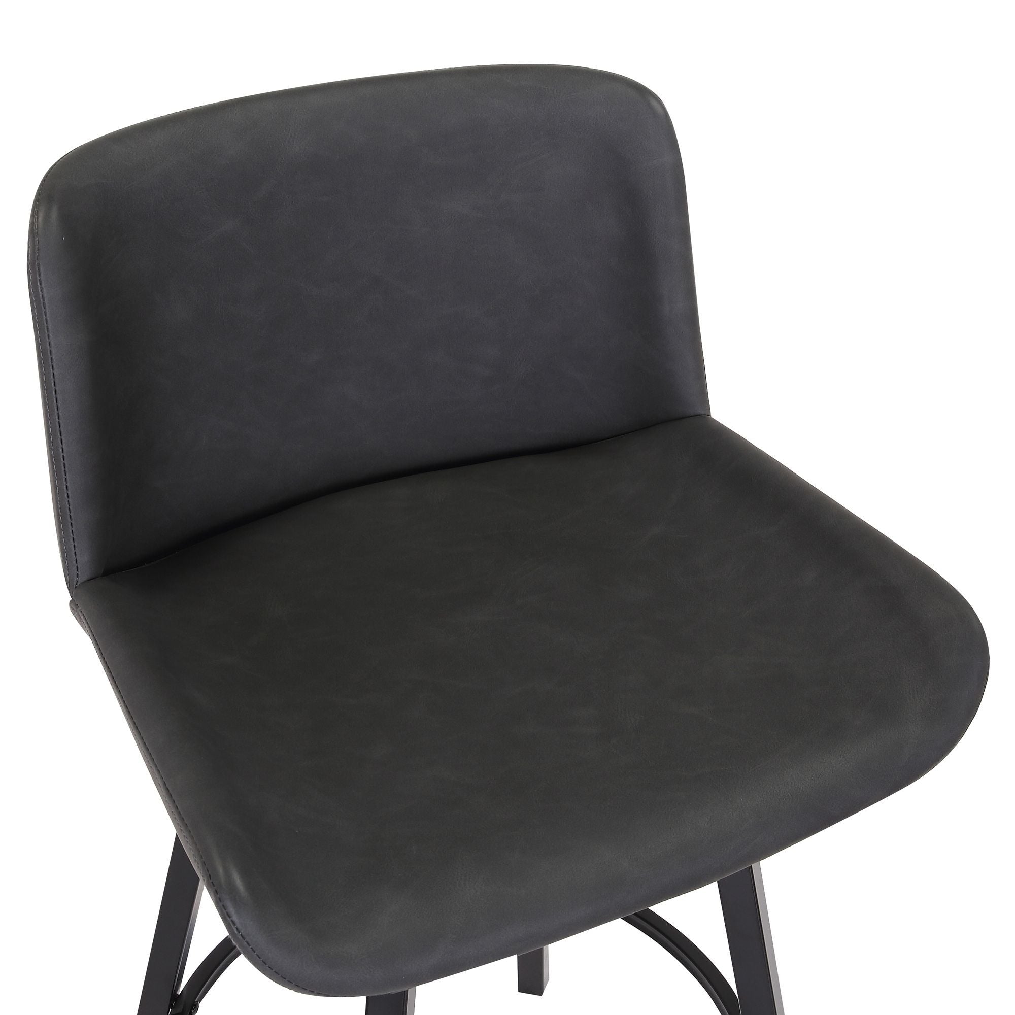 Tabouret de bar réglable Mabel – Vert (Lot de 2)