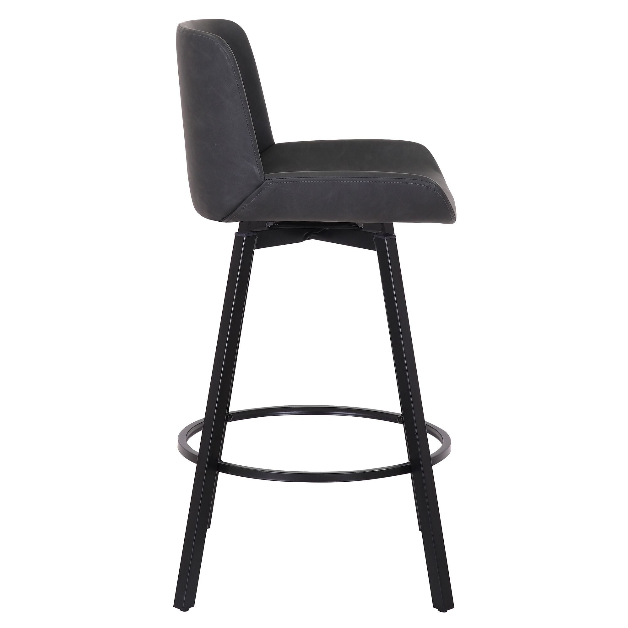 Tabouret de bar réglable Mabel – Vert (Lot de 2)