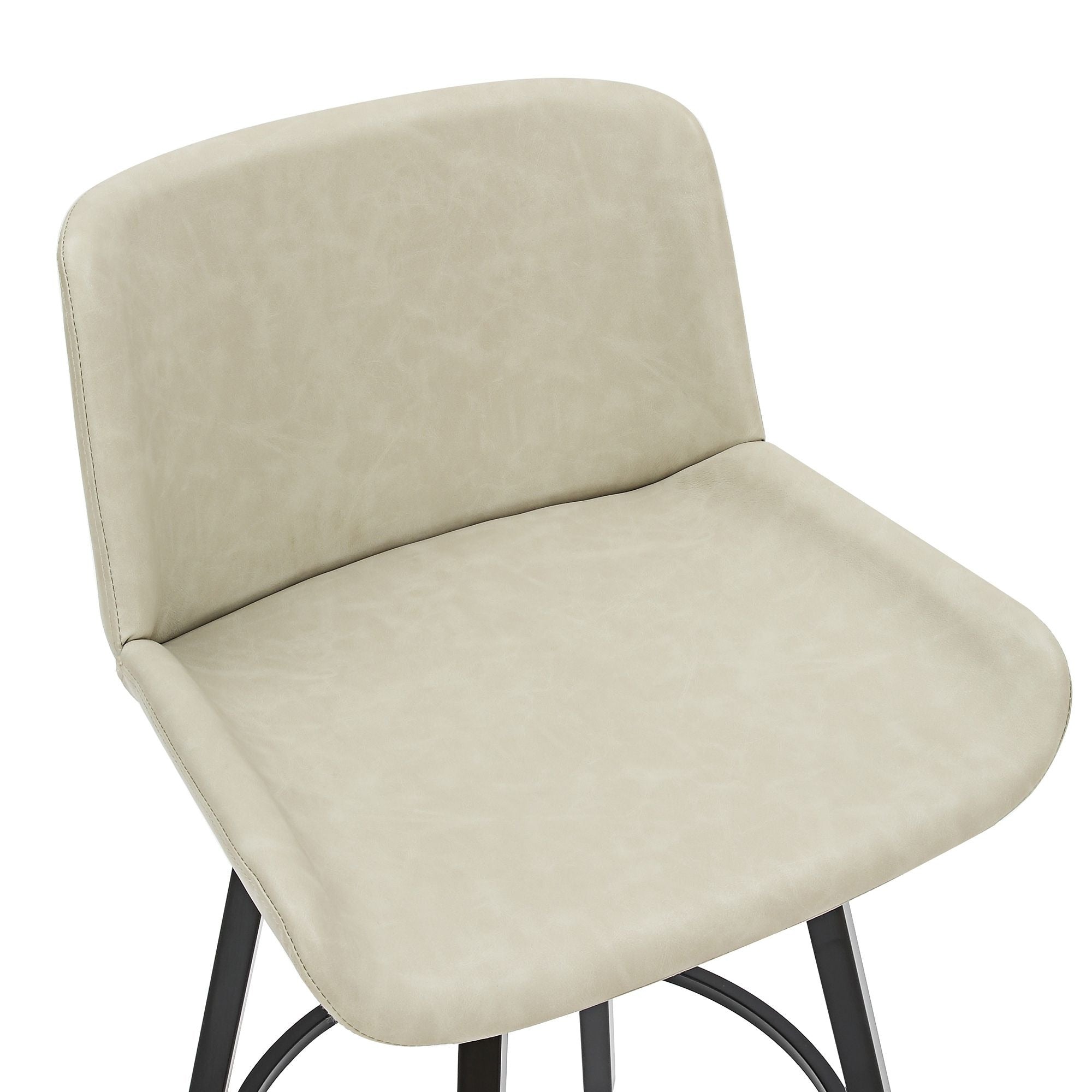 Tabouret de bar réglable Mabel – Vert (Lot de 2)