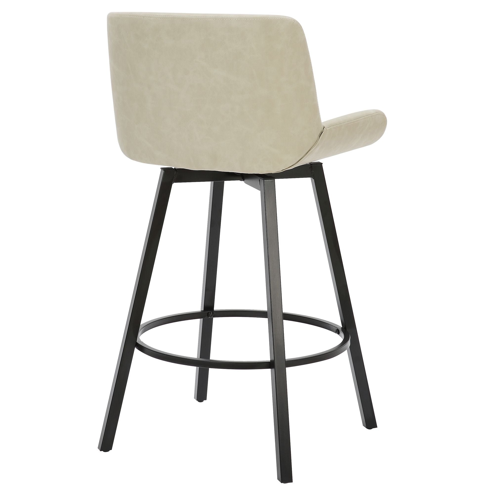 Tabouret de bar réglable Mabel – Vert (Lot de 2)