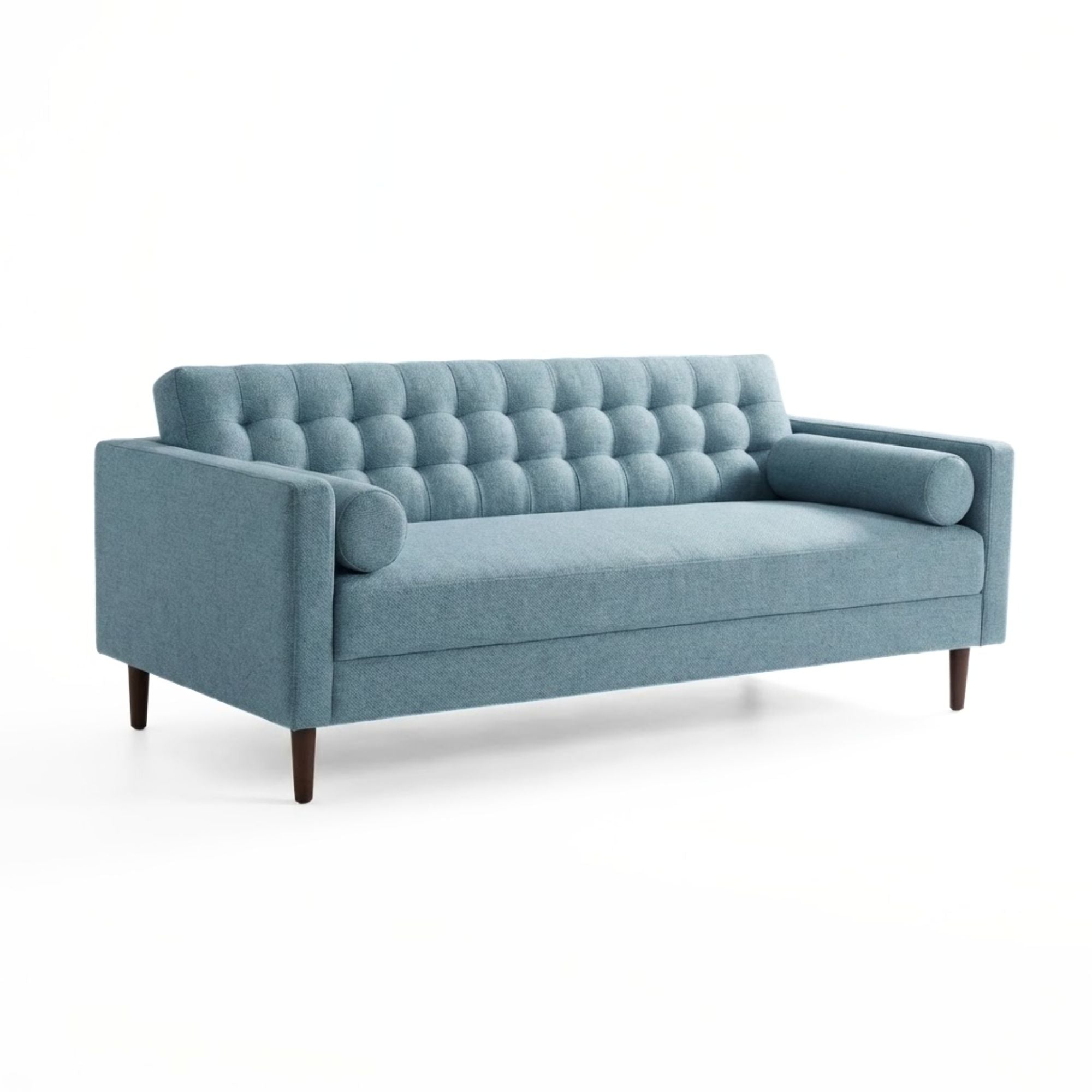 FLORA 3-Seater Sofa in Sky | CastleUp Experience Centre Online Furniture