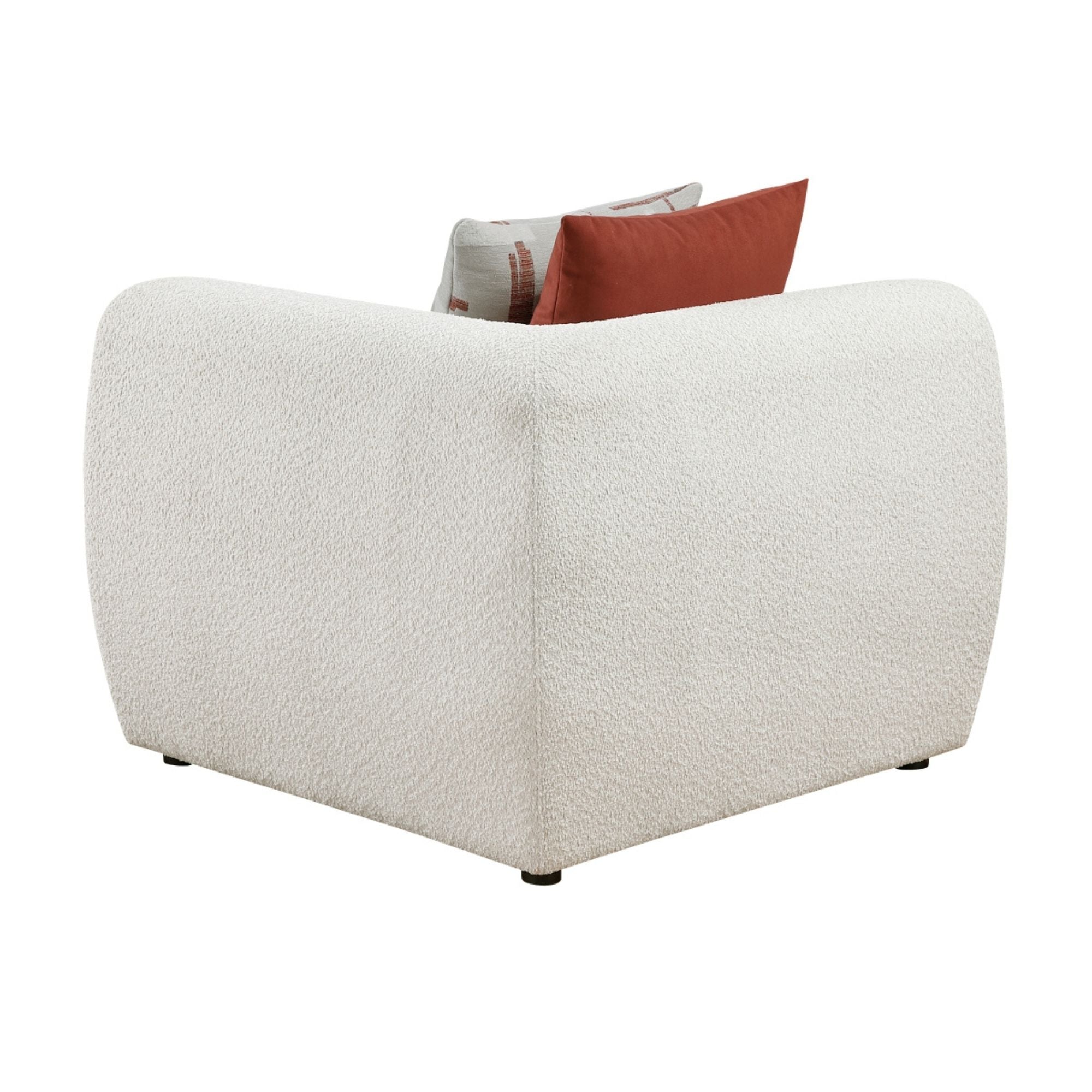 MAZ Franz 4-piece modular sectional sofa showing a corner seat with plush upholstery and modern design.