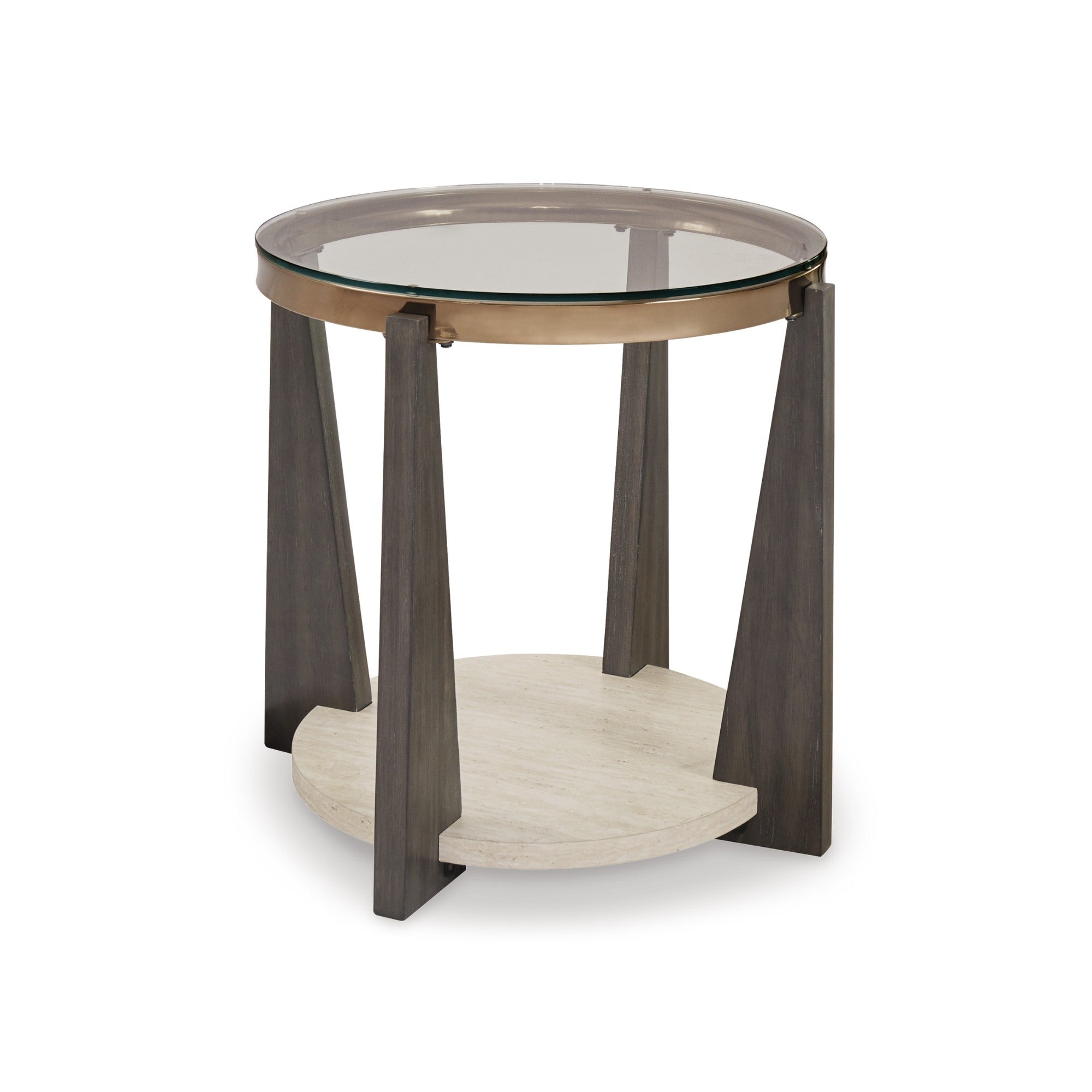 Frazwa Round End Table