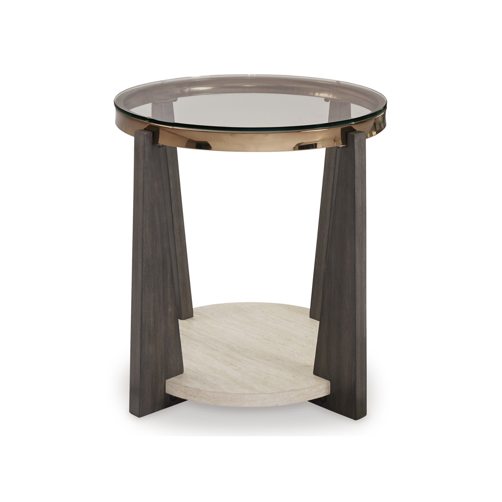 Frazwa Round End Table