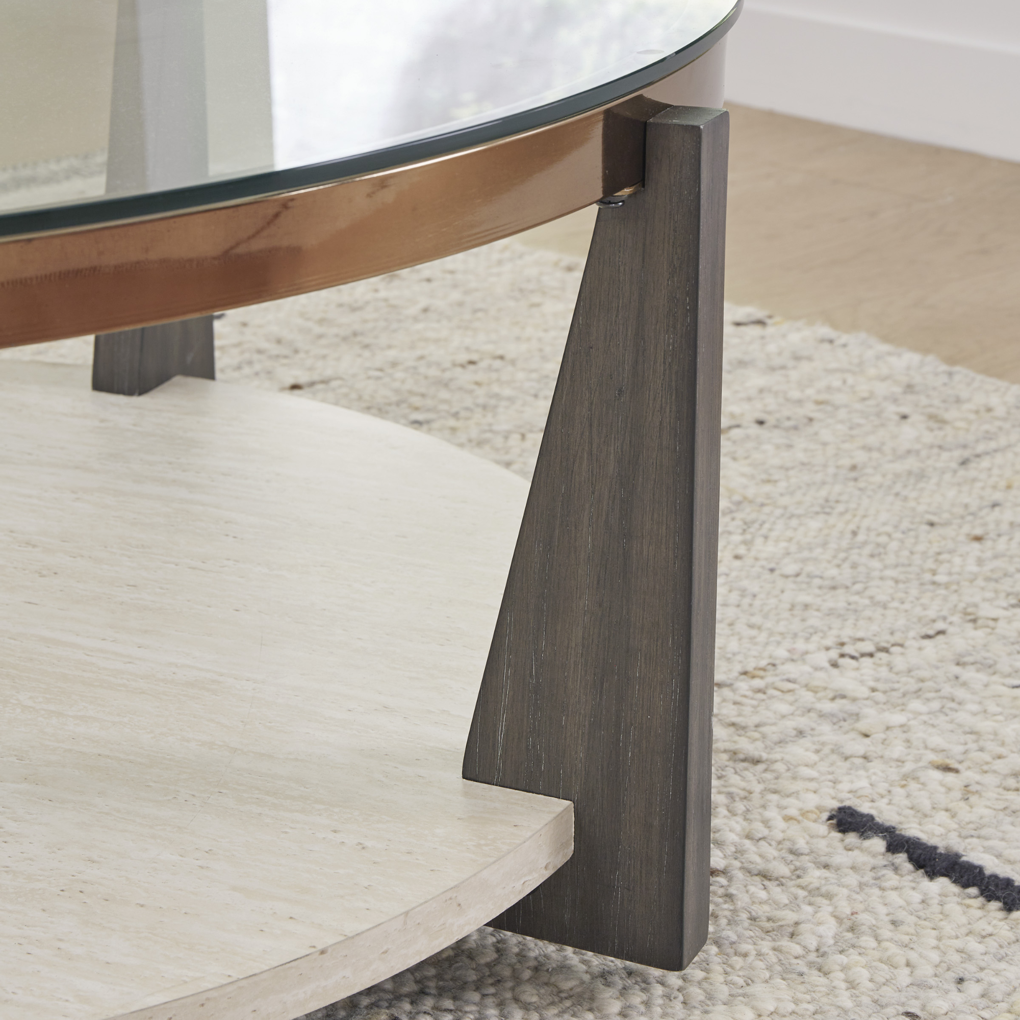 Frazwa Round Cocktail Table
