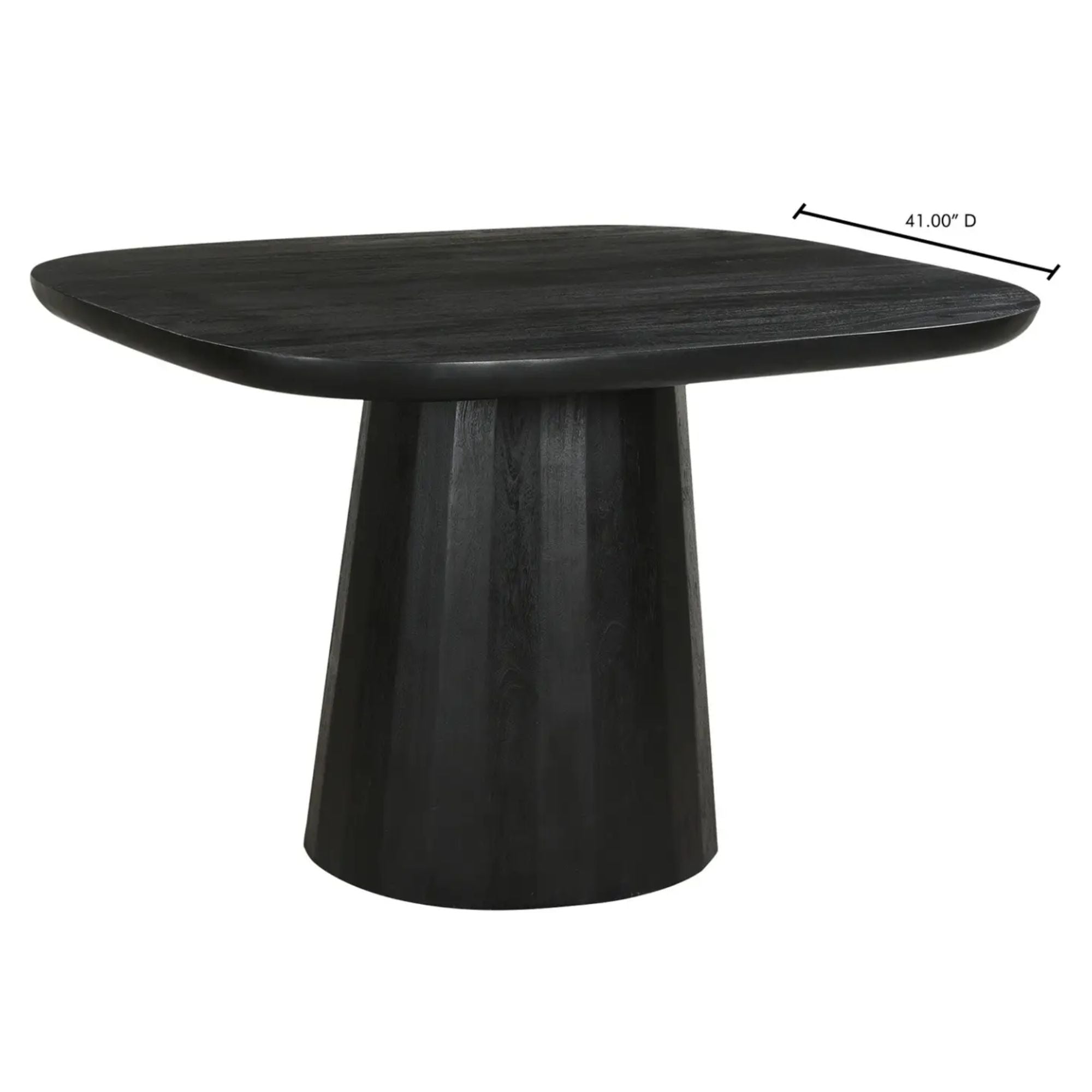 Moe's Home Freed Collection Dining Table Black | CastleUp Experience Centre Online Furniture