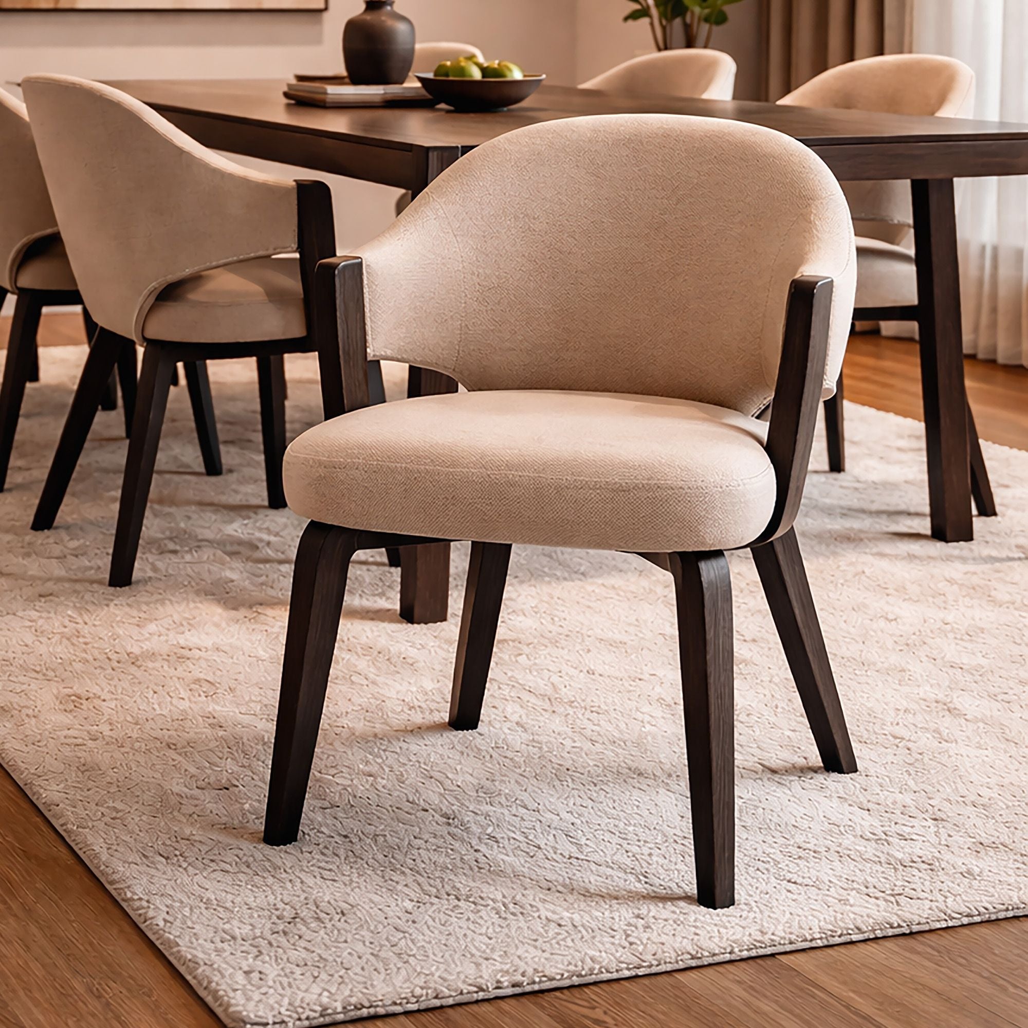 Freya Dining Chair Walnut (Set of 2)