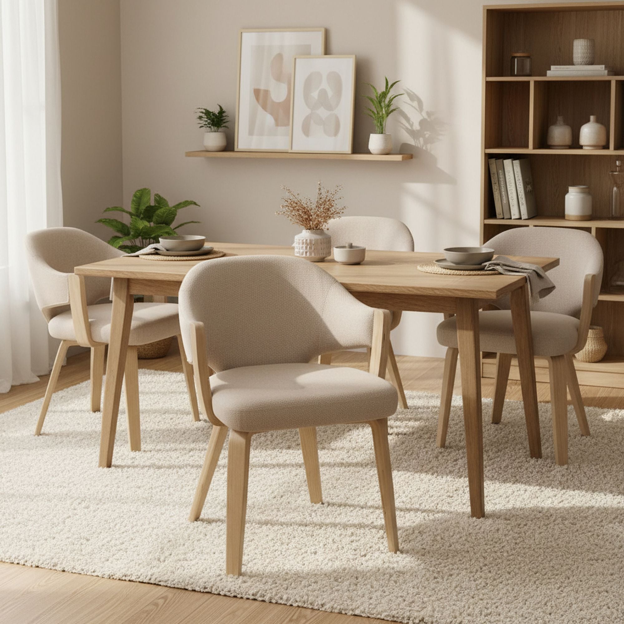Freya Dining Chair Natural (Set of 2)