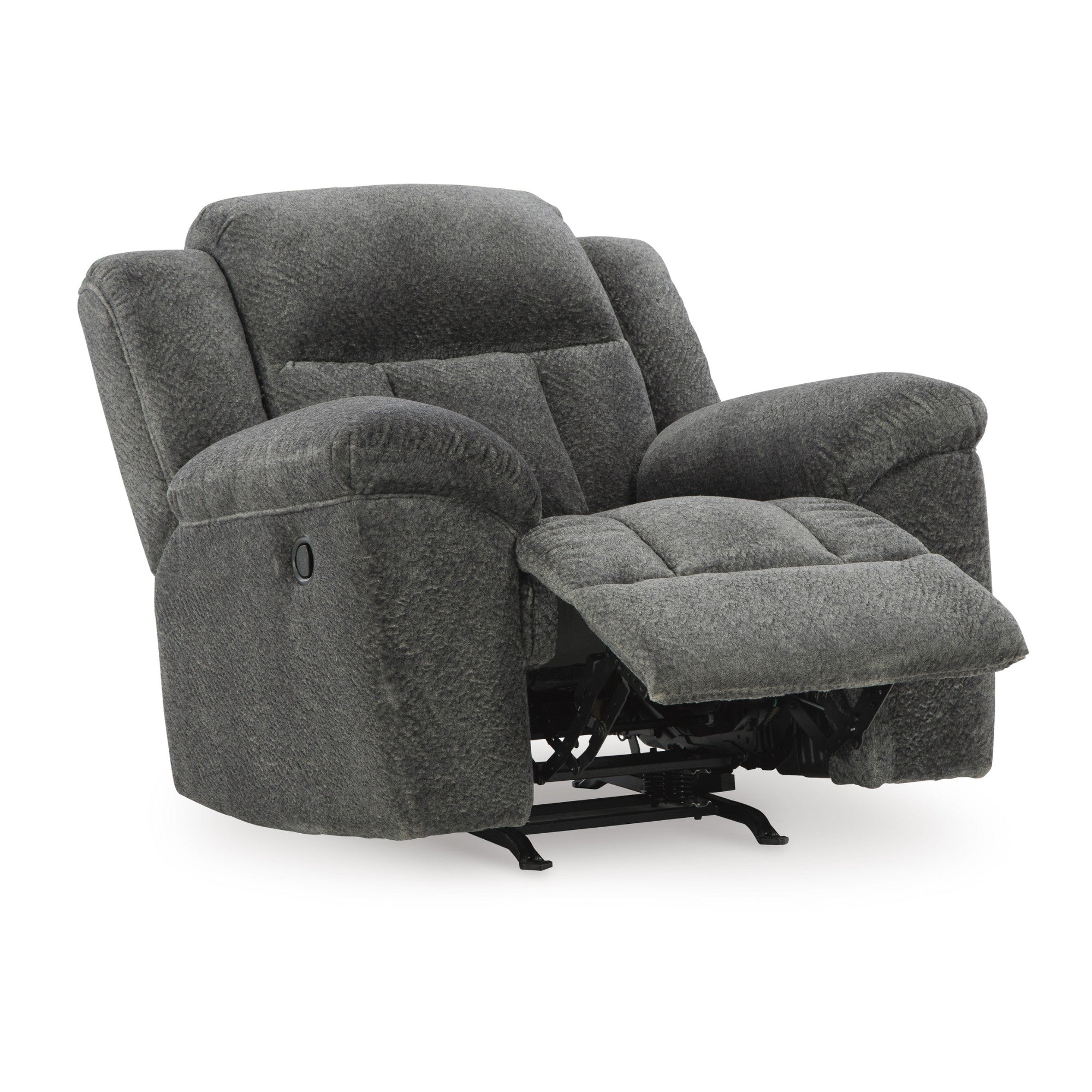 Frohn Rocker Reclining Chair Dark Grey