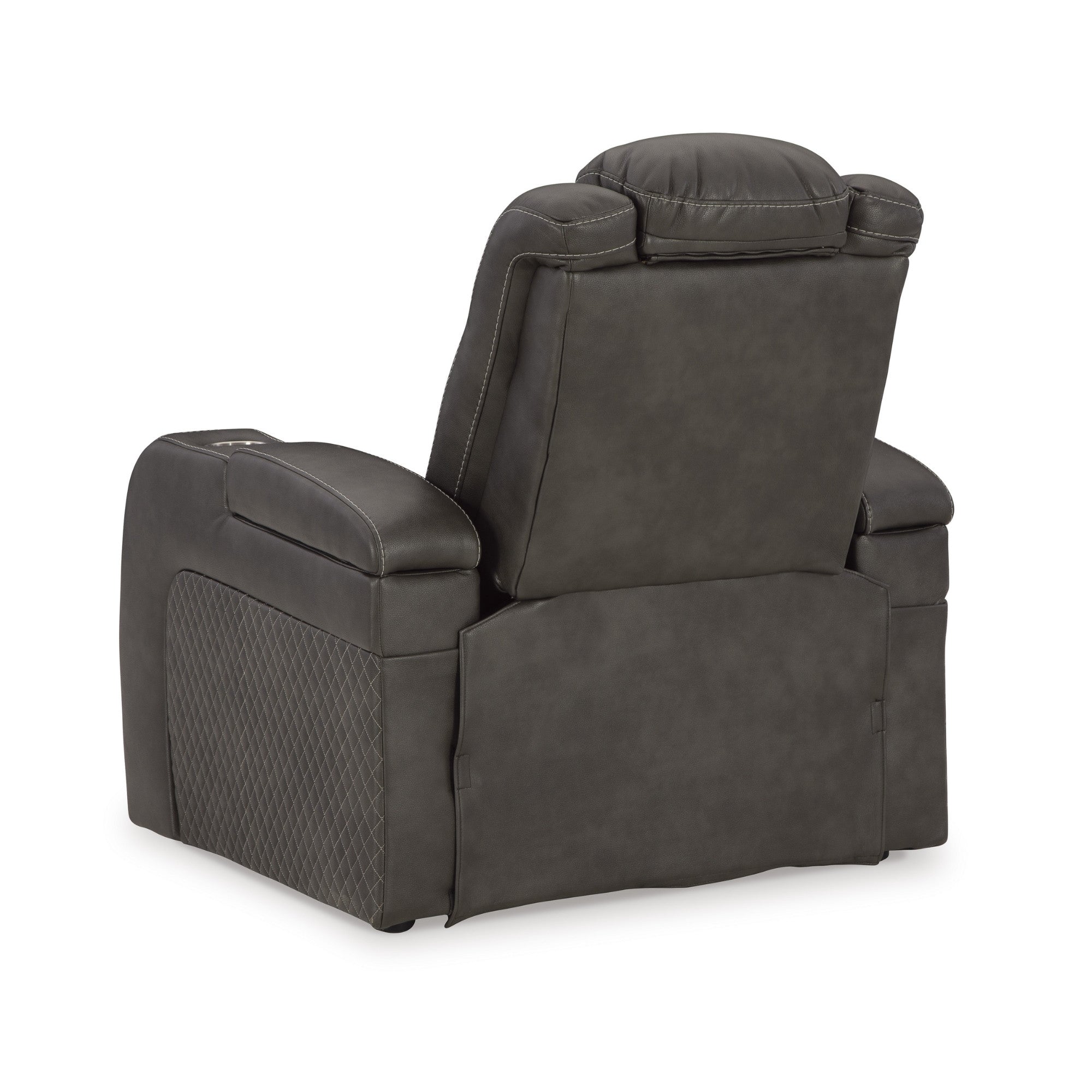 Fyne-Dyme Power Reclining Chair with Adjustable Headrest Shadow