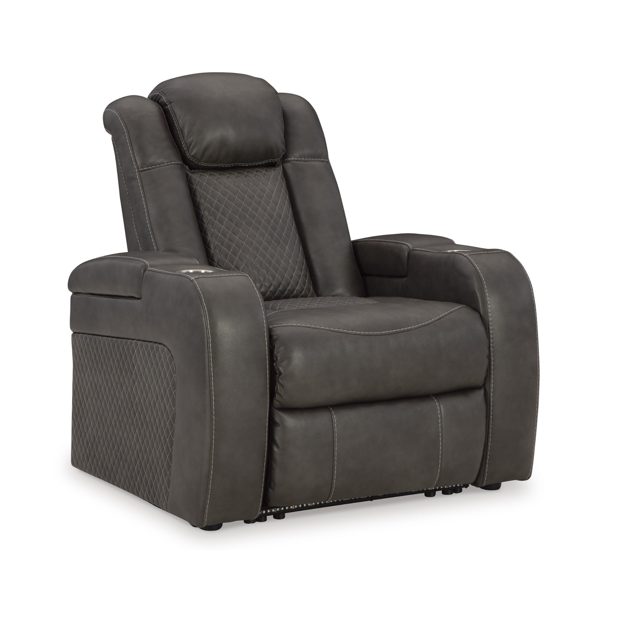 Fyne-Dyme Power Reclining Chair with Adjustable Headrest Shadow
