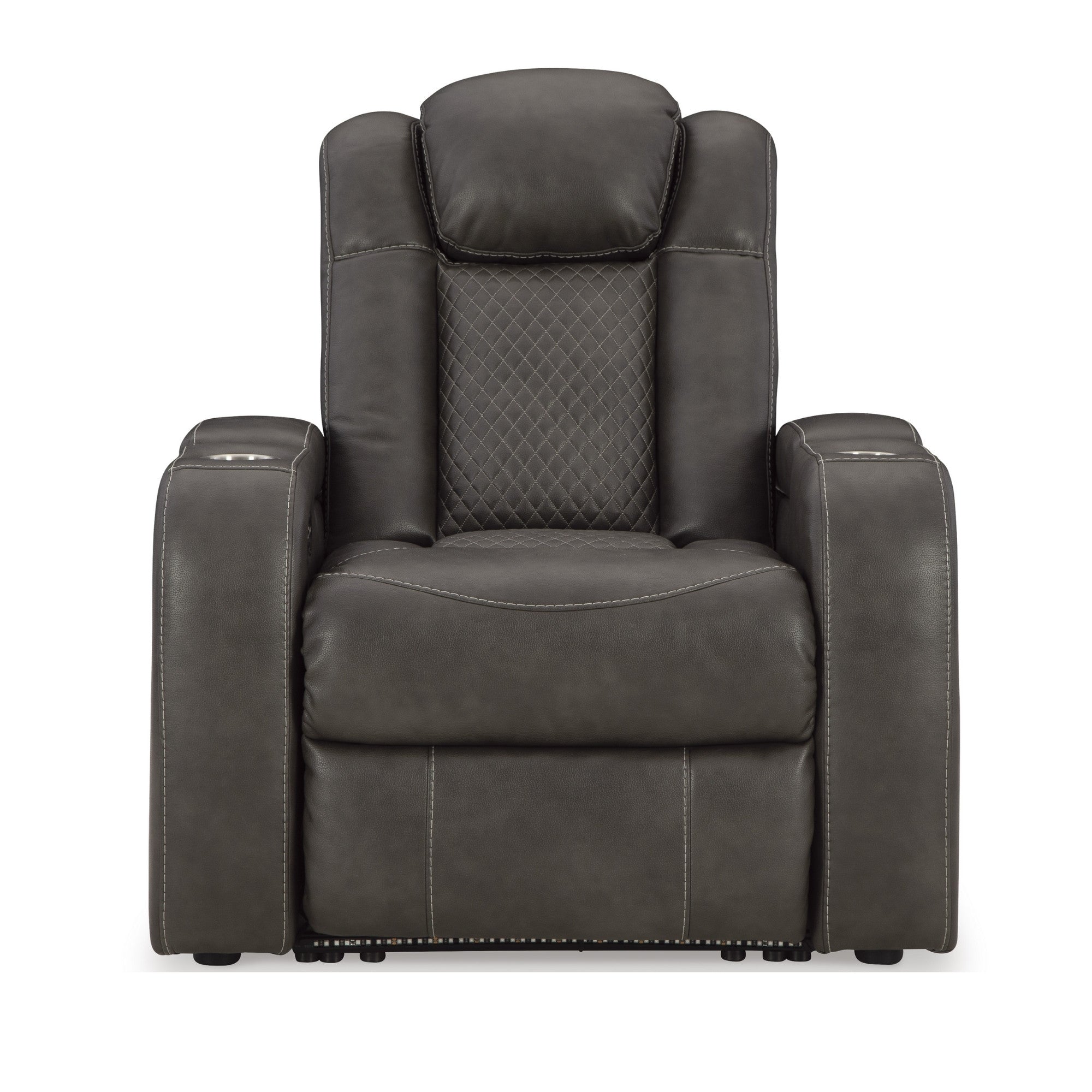 Fyne-Dyme Power Reclining Chair with Adjustable Headrest Shadow