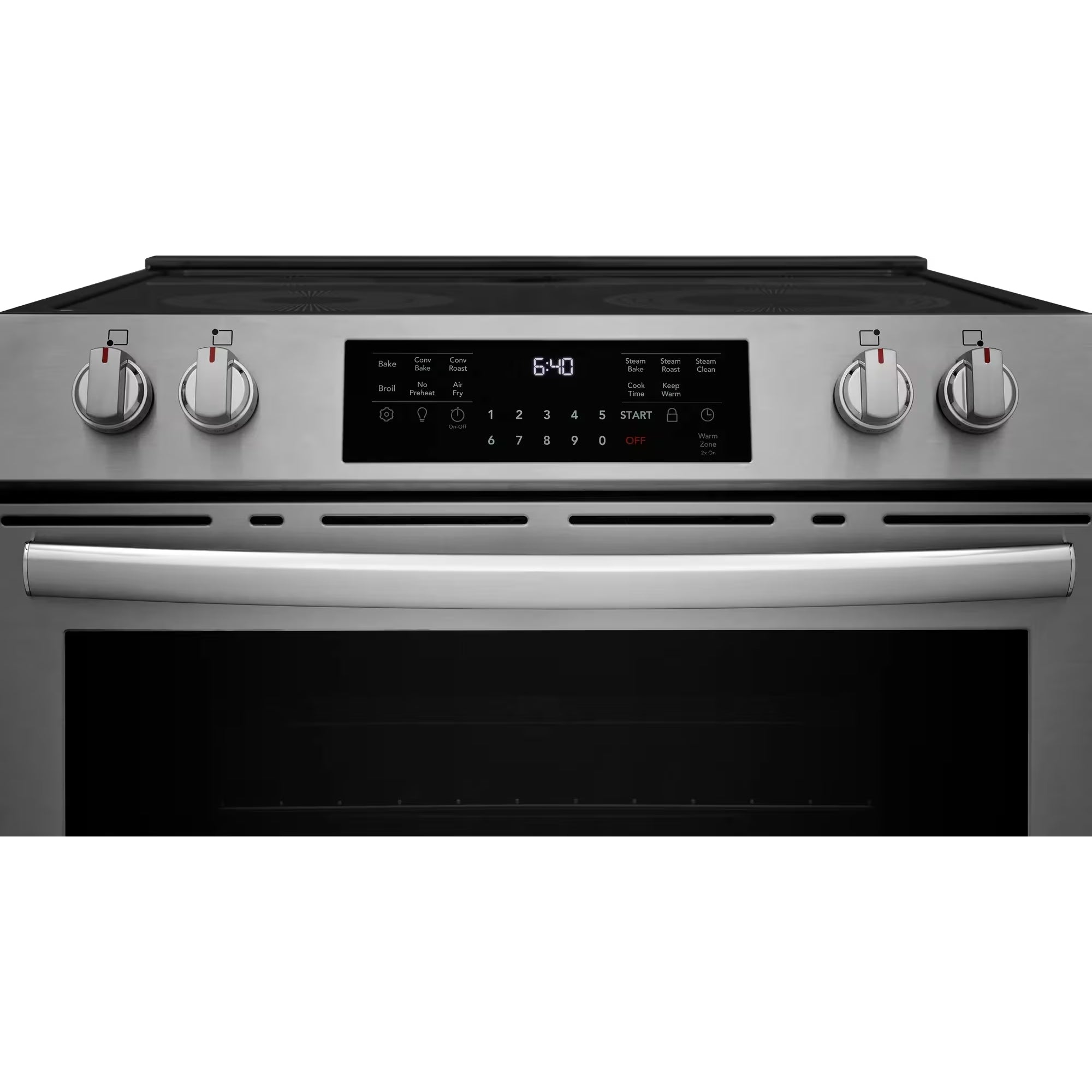 Frigidaire Gallery GCFE305CBF 30-Inch Front-Control Electric Range with Total Convection Stainless Steel
