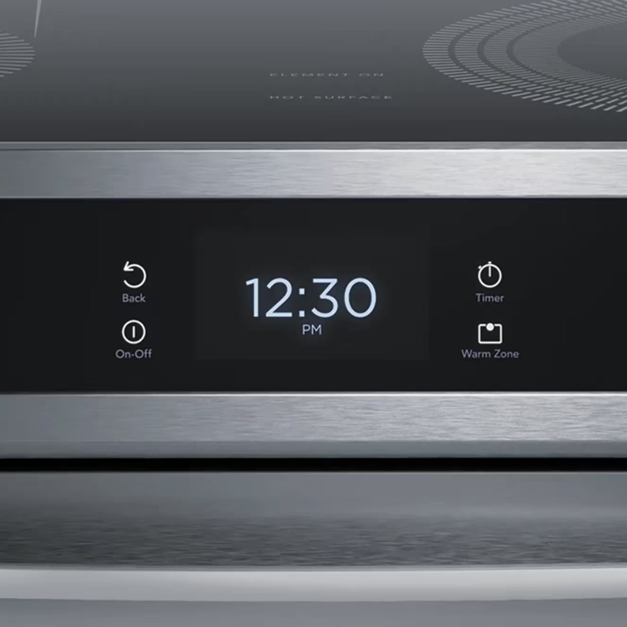 Frigidaire Gallery GCFE306CBD 30-Inch Front-Control Electric Range Black Stainless Steel