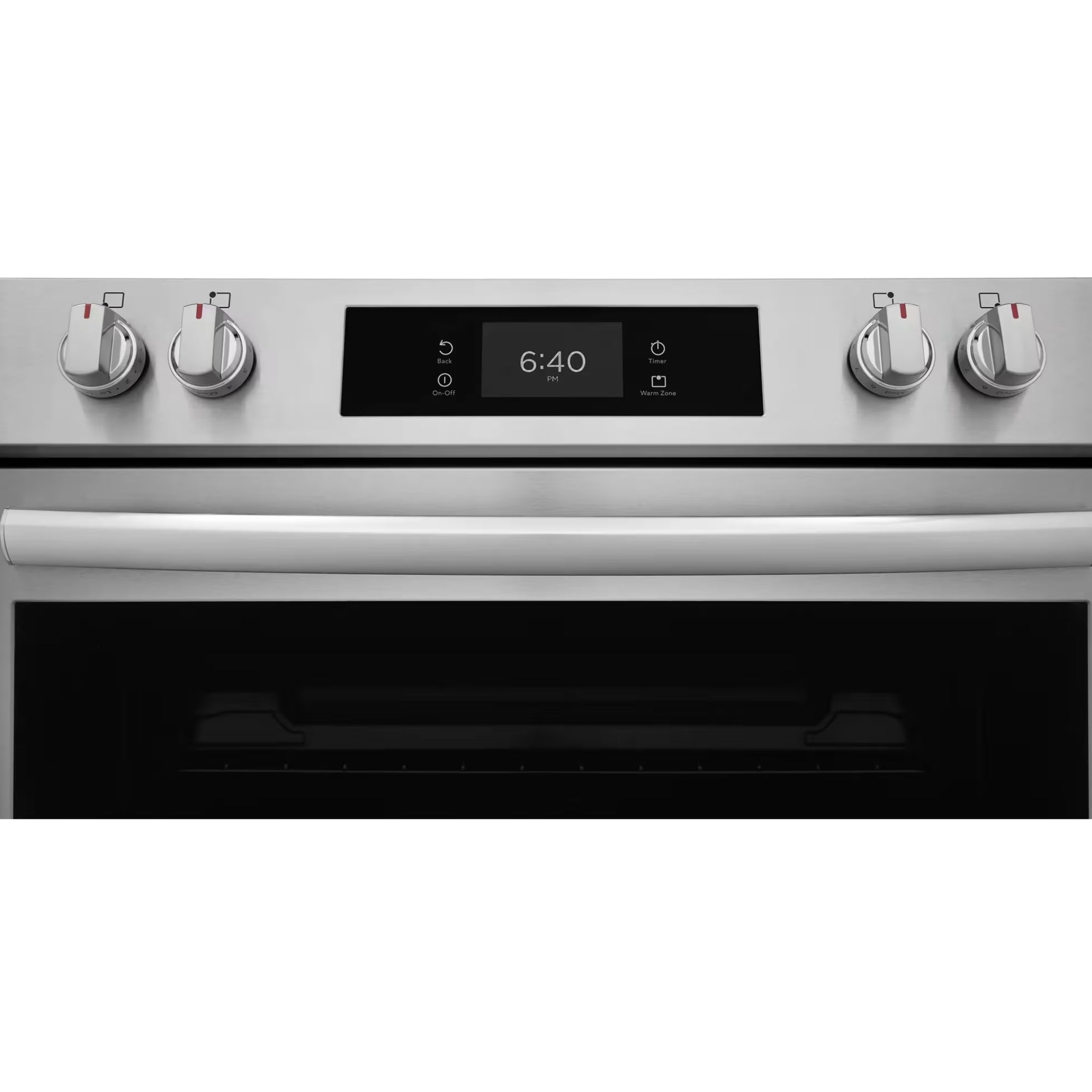 Frigidaire Gallery GCFE307CBF 30-Inch Electric Range with Stone-Baked Pizza Stainless Steel
