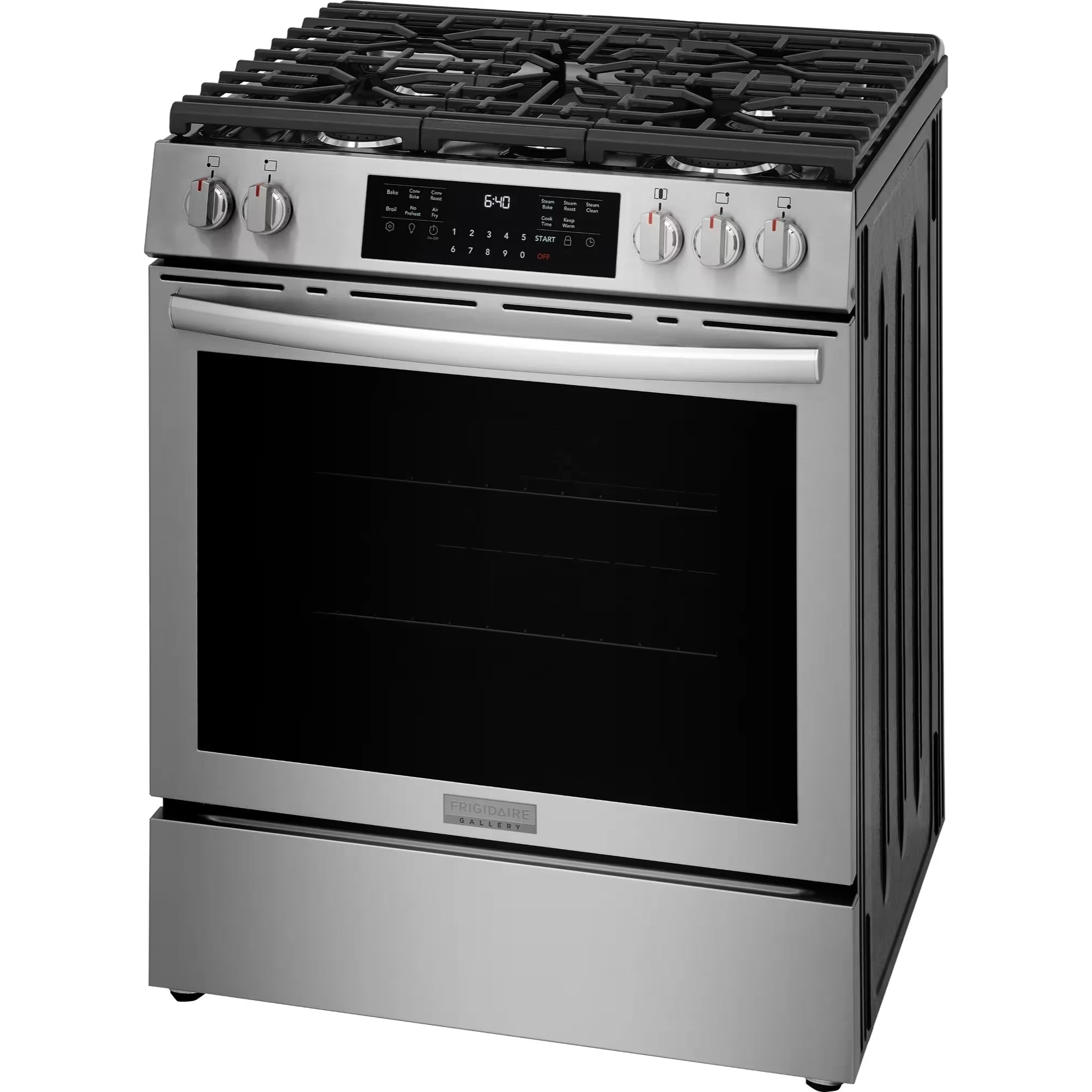 Frigidaire Gallery GCFG3059BF 30-Inch Front-Control Gas RangeStainless Steel