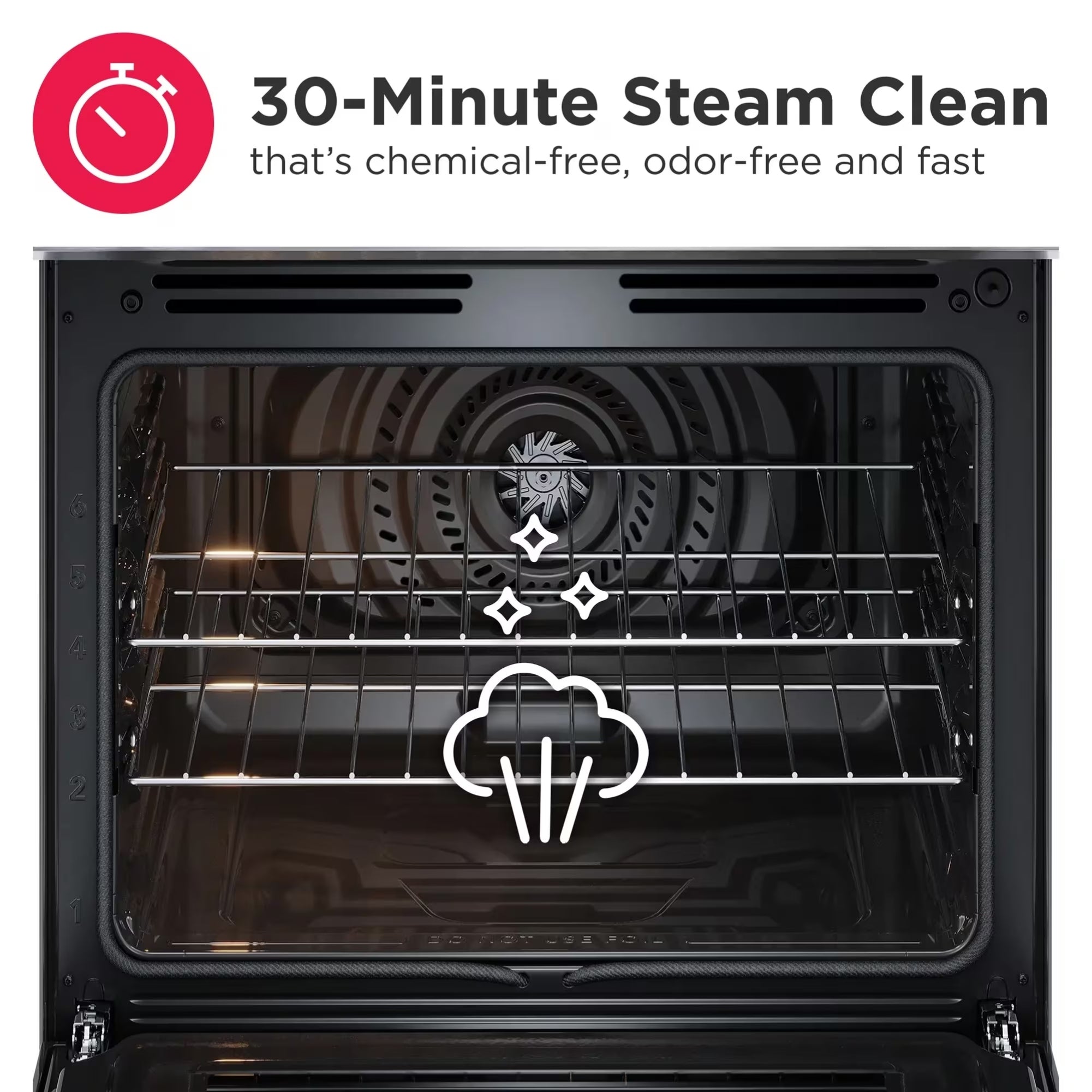 Frigidaire Gallery GCFG3059BF 30-Inch Front-Control Gas RangeStainless Steel