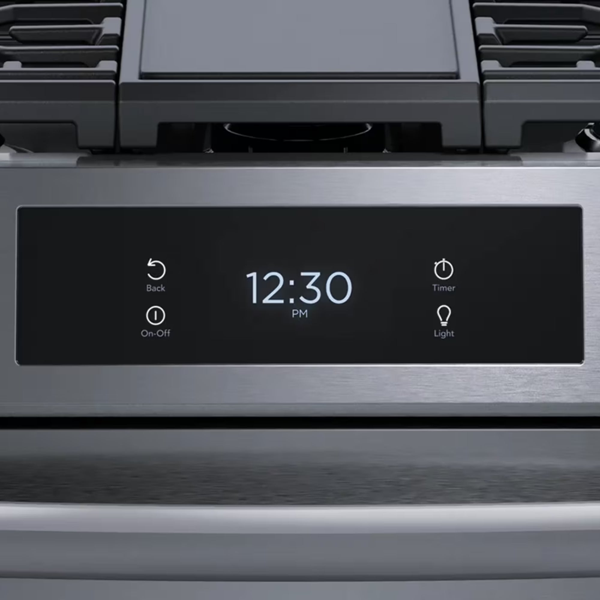 Frigidaire Gallery GCFG3060BD 30-Inch Front-Control Gas Range Black Stainless Steel