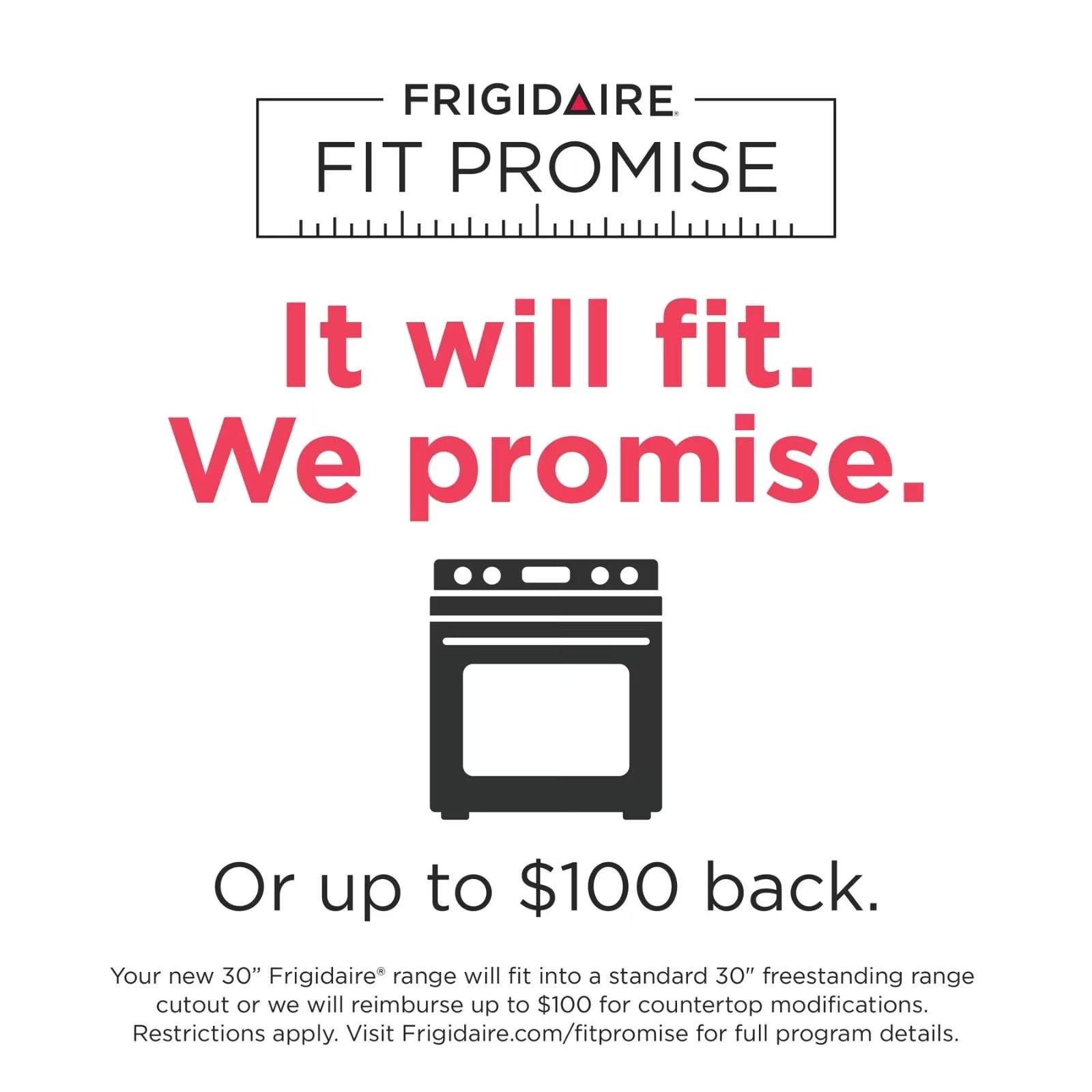 Frigidaire Gallery GCFG3060BD 30-Inch Front-Control Gas Range Black Stainless Steel