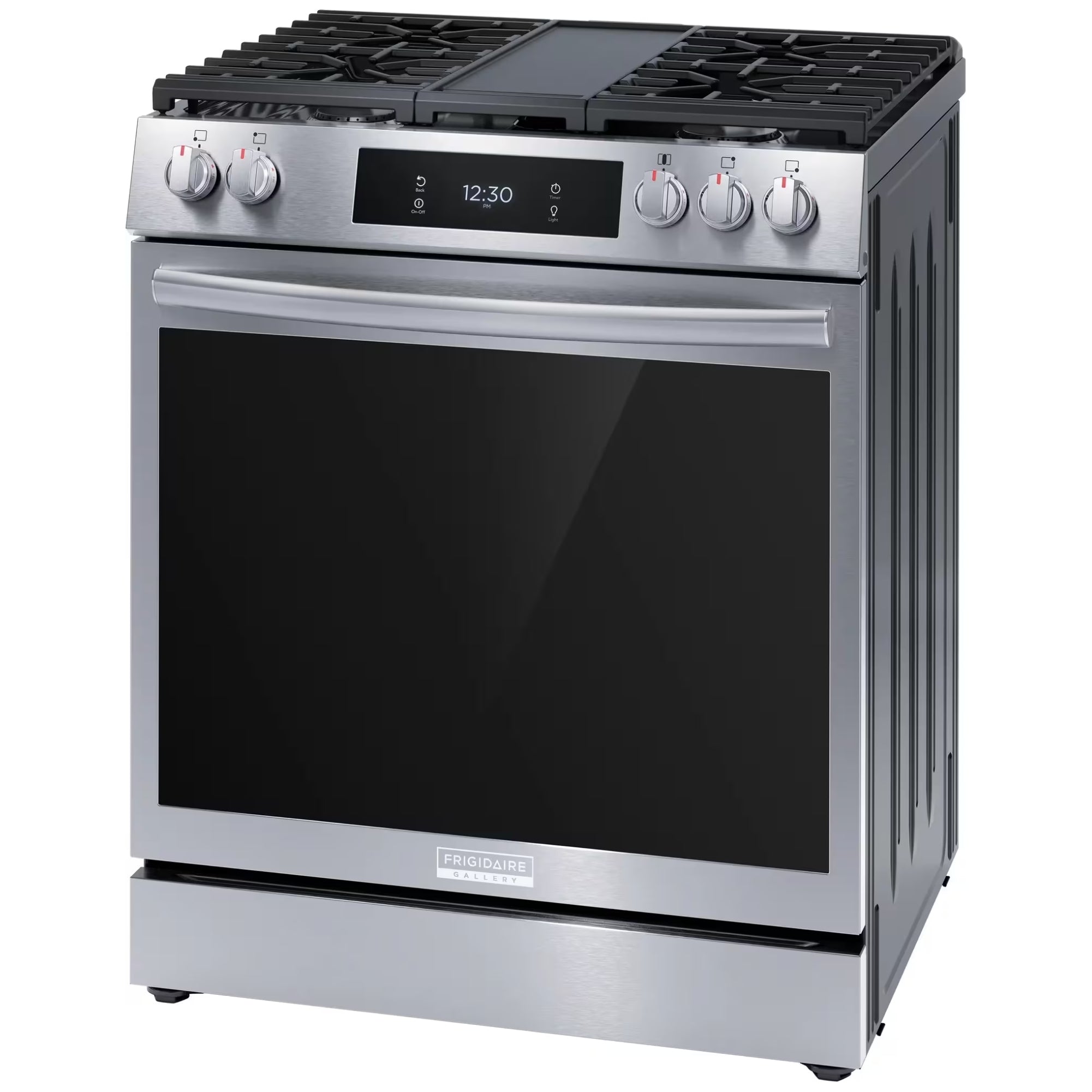 Frigidaire Gallery GCFG3060BF 30-Inch Front-Control Gas Range Stainless Steel